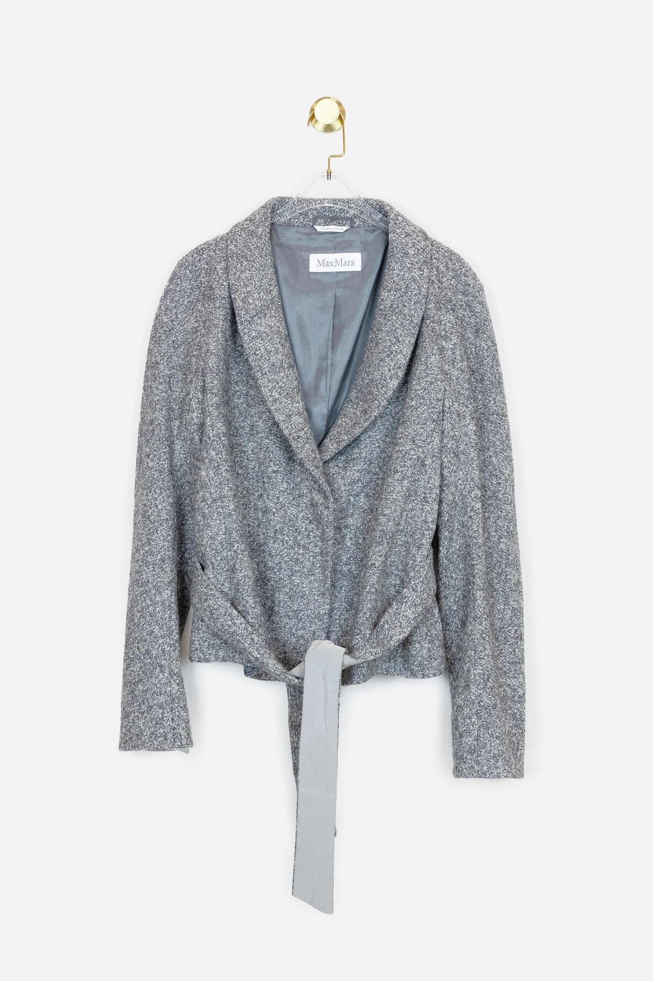 Grey Tweed Dress Suit