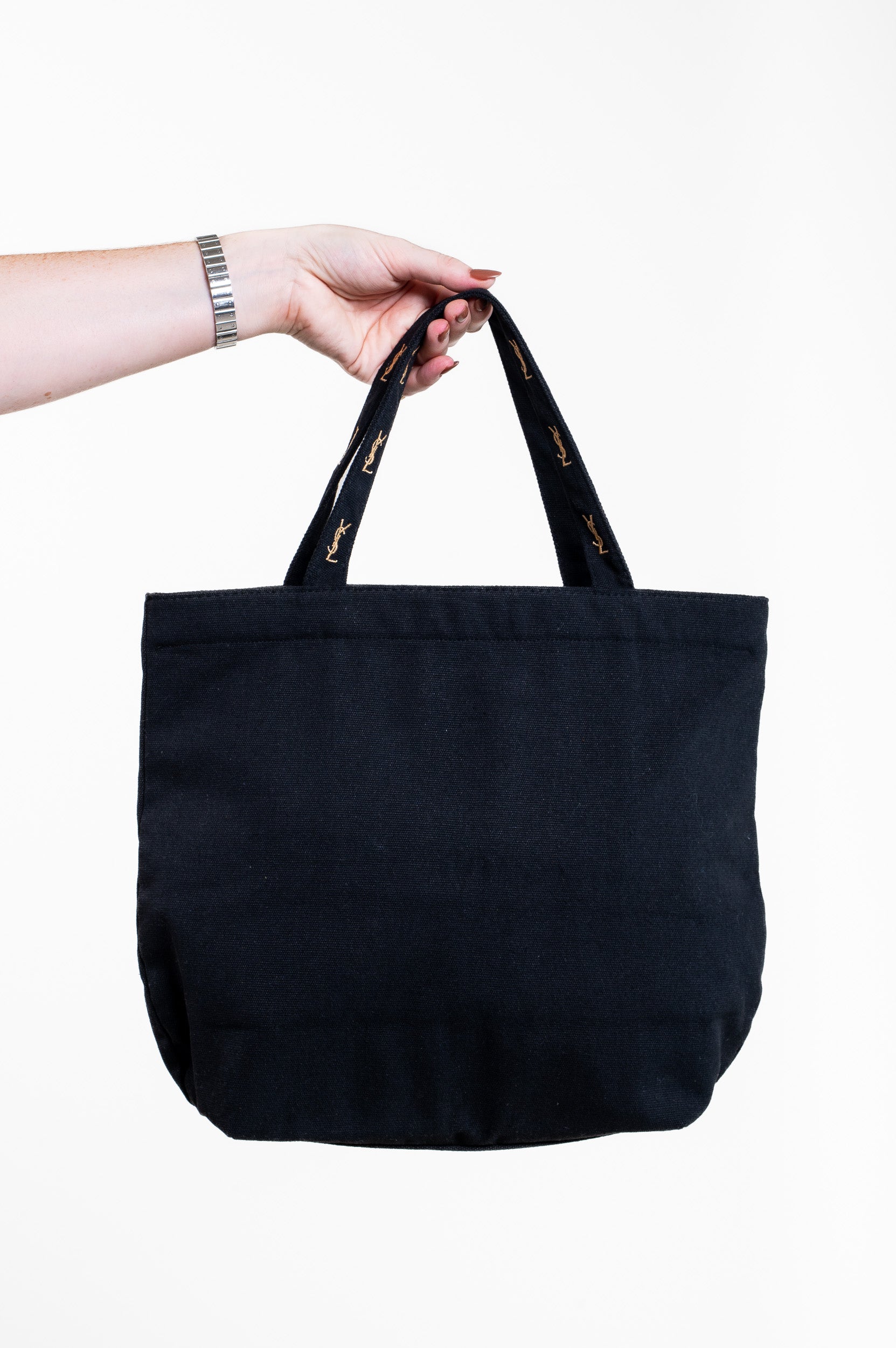 Logo Embroidery Canvas Tote Bag