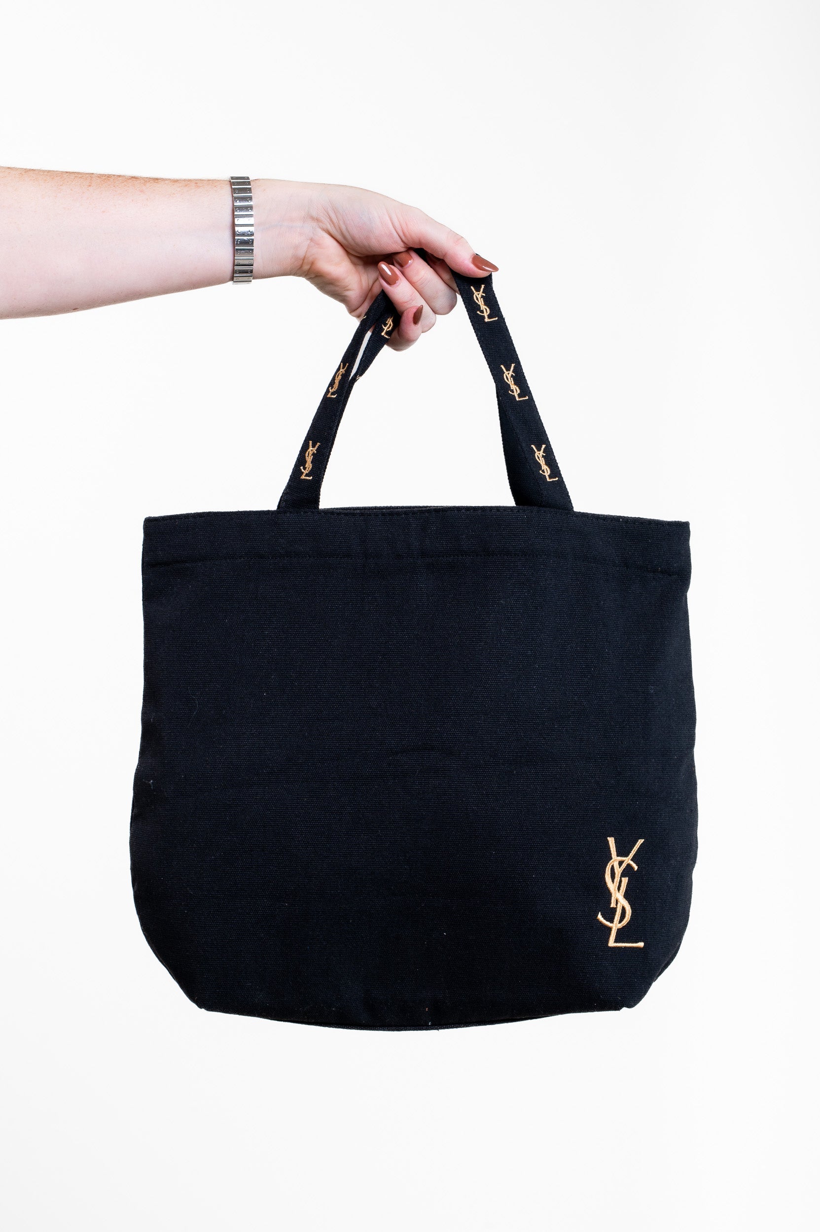 Logo Embroidery Canvas Tote Bag
