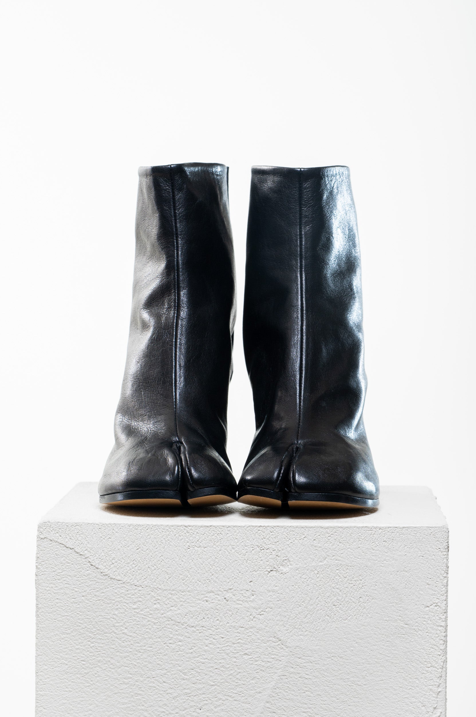 Black Tabi Ankle Boots