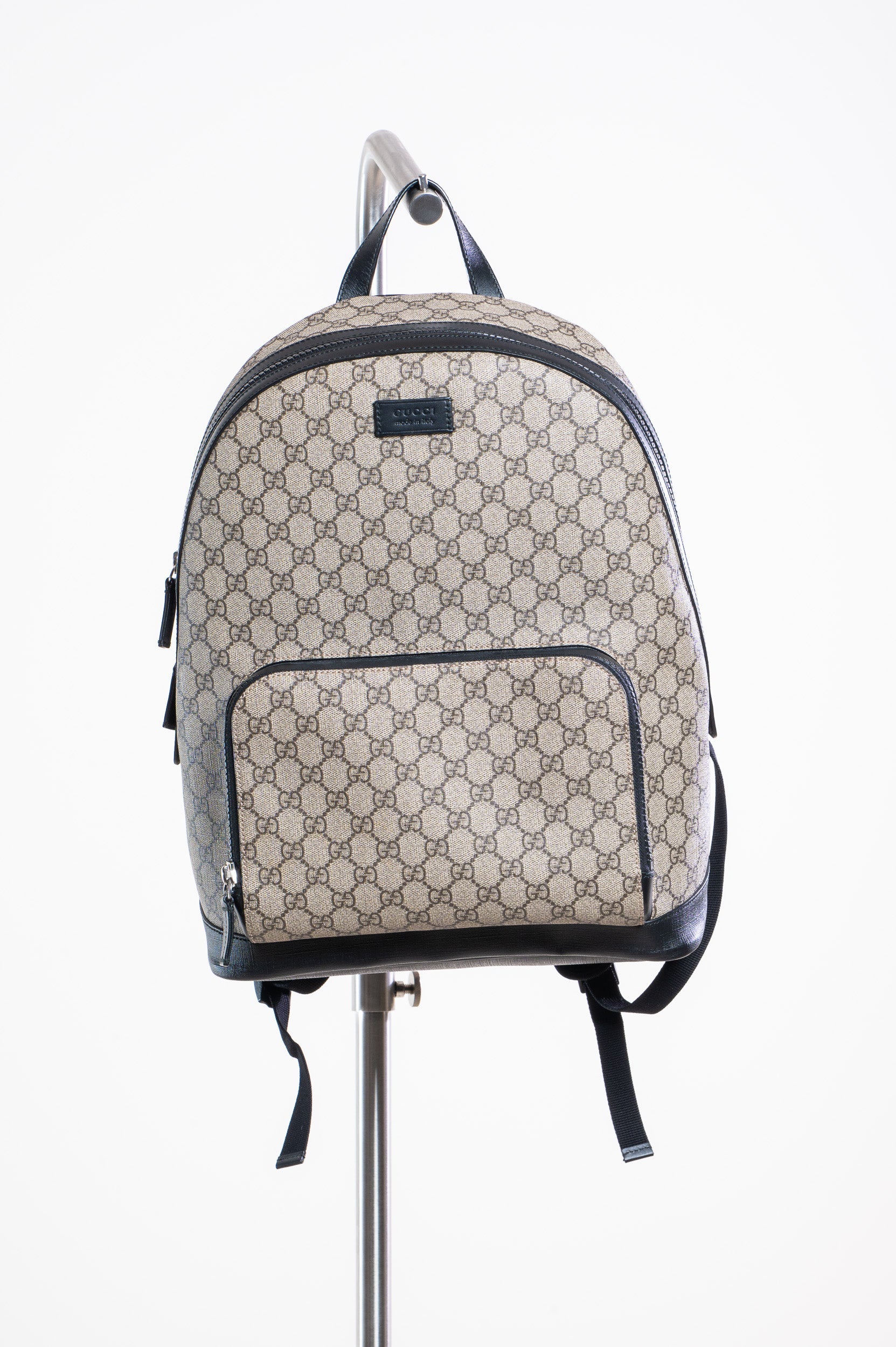 Medium GG Coated Canvas Supreme Eden Backpack