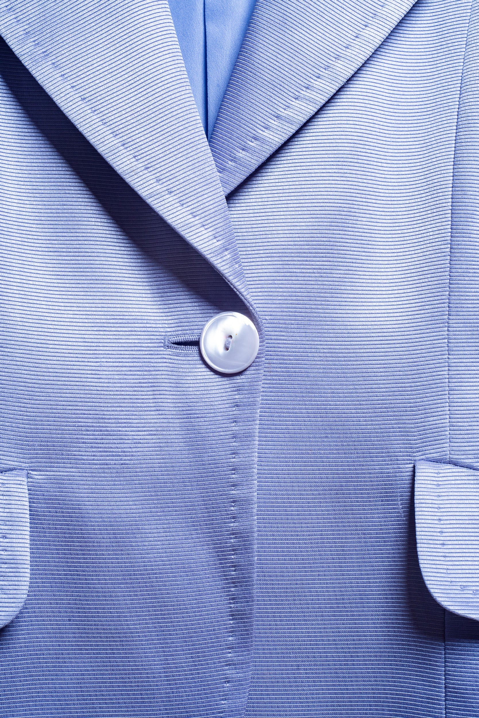 Lilac Silky Blazer and Skirt Set