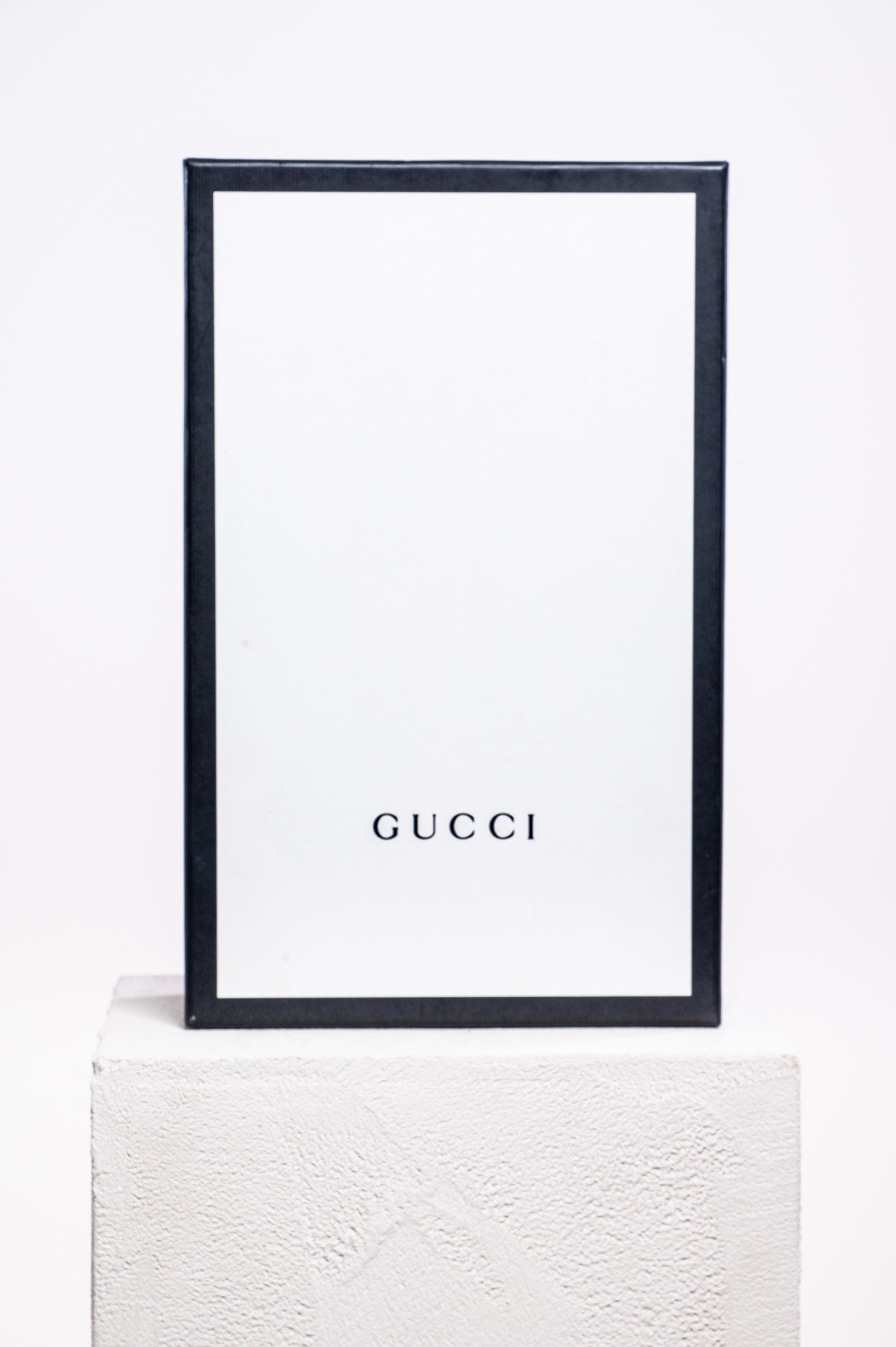 Black Marmont Leather GG Block Heel Sandals