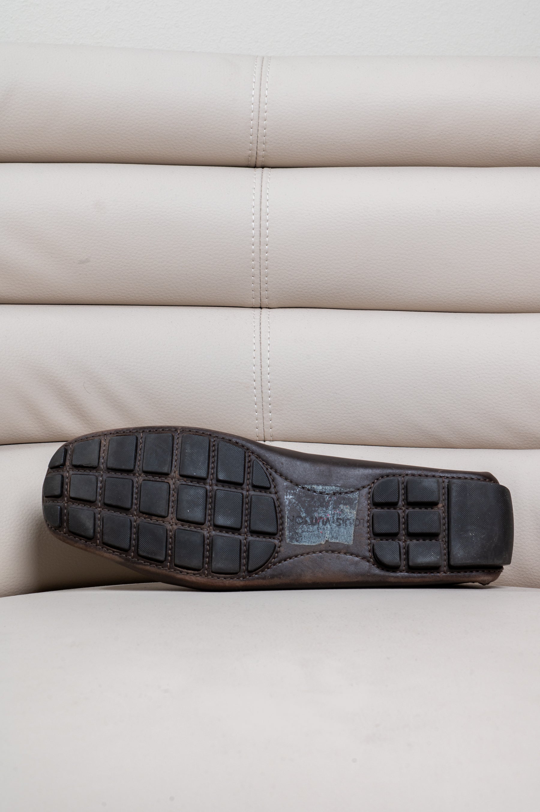 Brown Leather Driving Moccasin