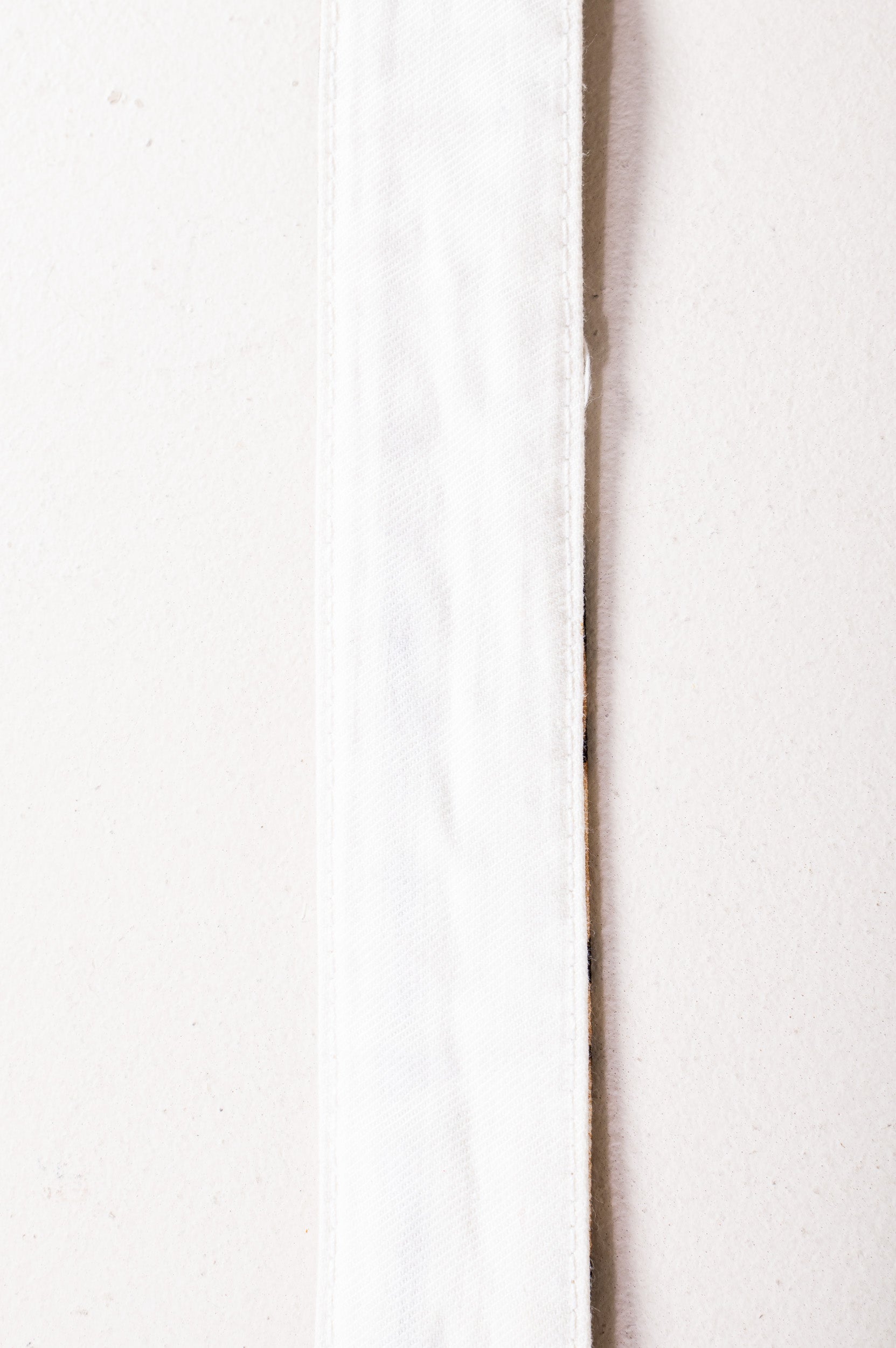Vintage White Denim Belt
