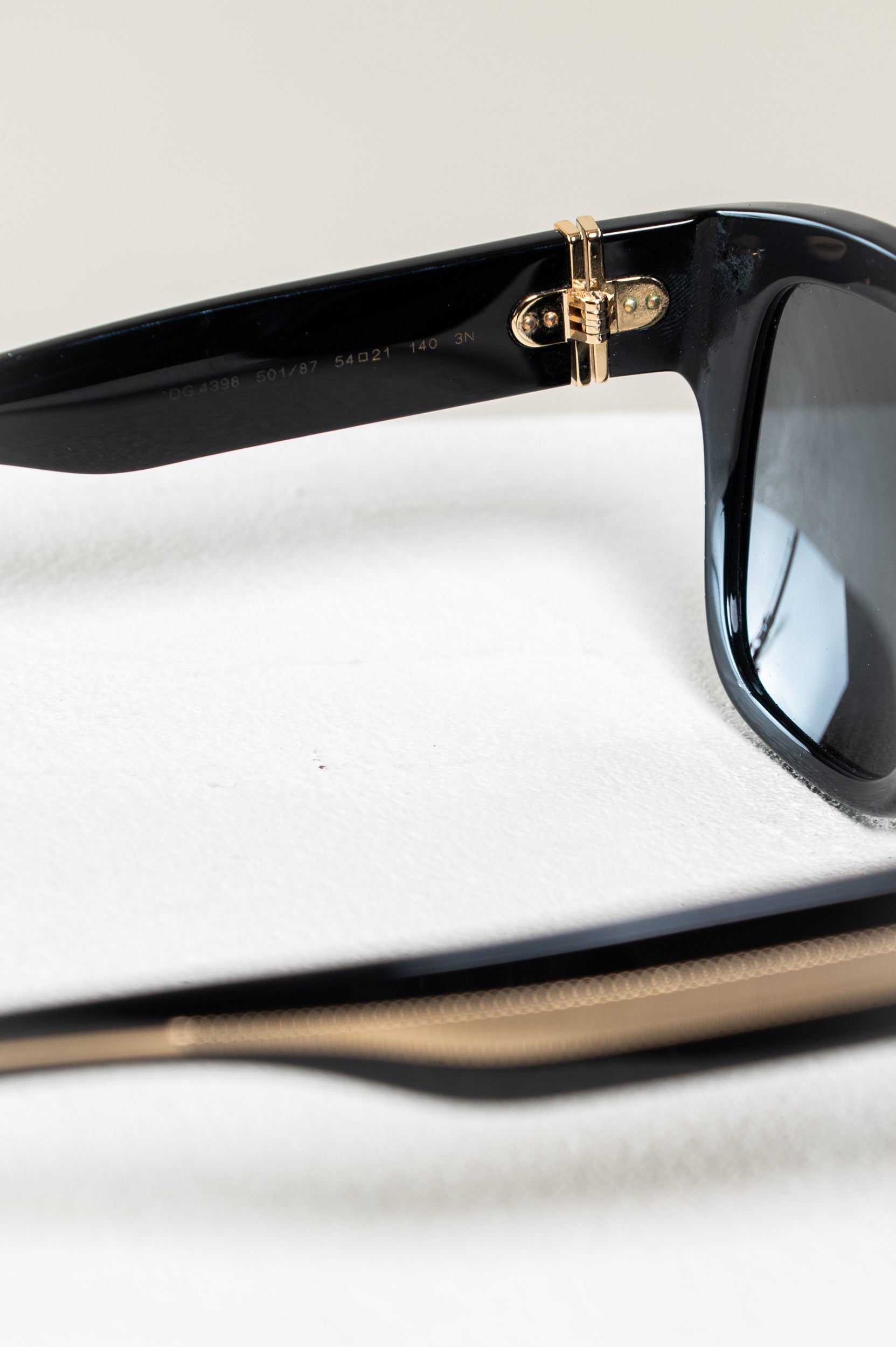 Black and Gold Chunky Sunglasses