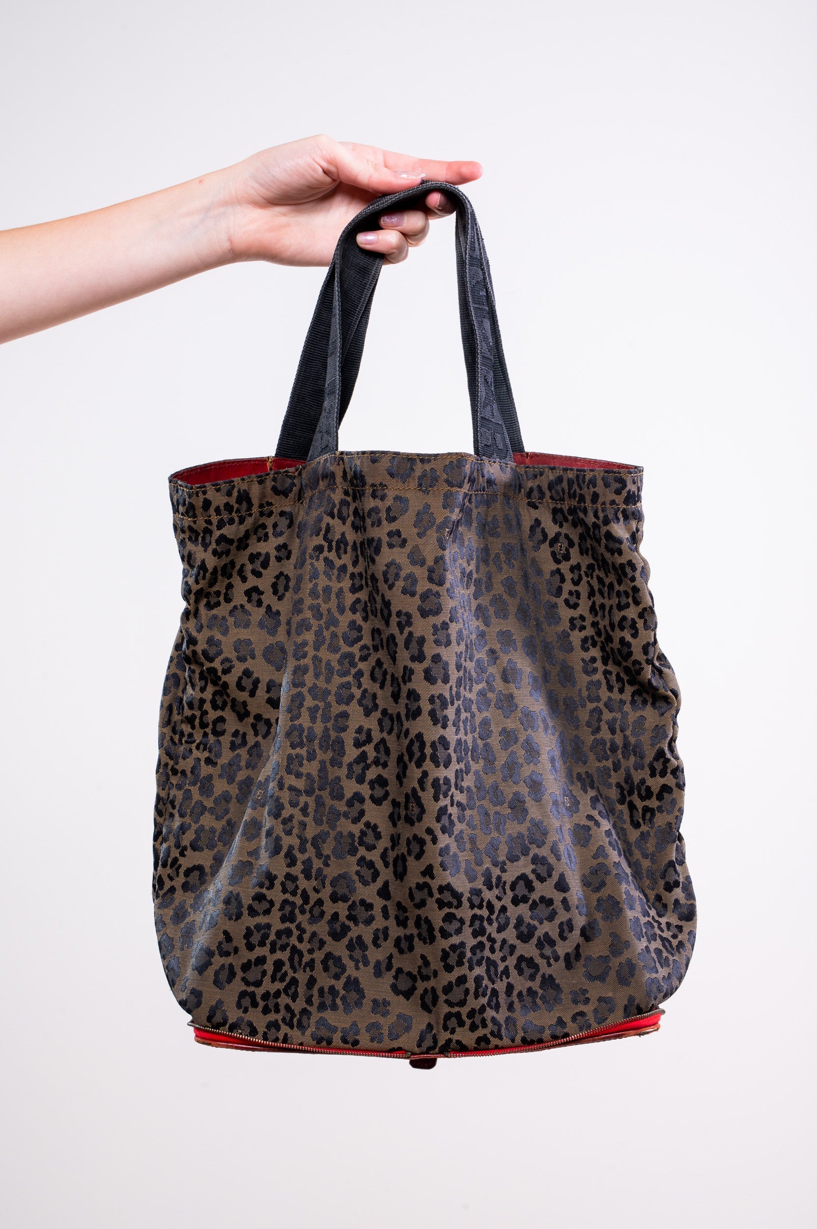 Leopard Bucket Bag