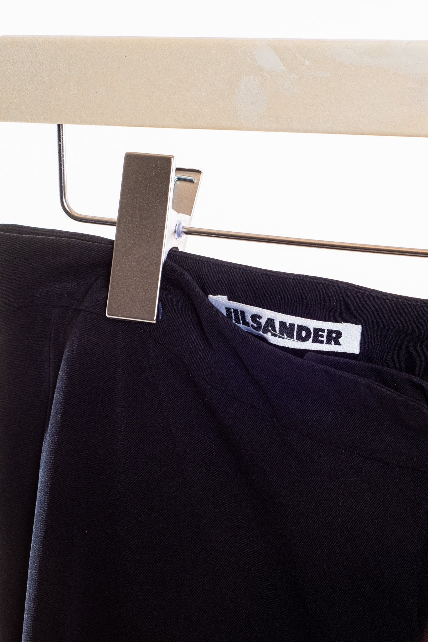 Black Wide Leg Stretchy Slack Pant