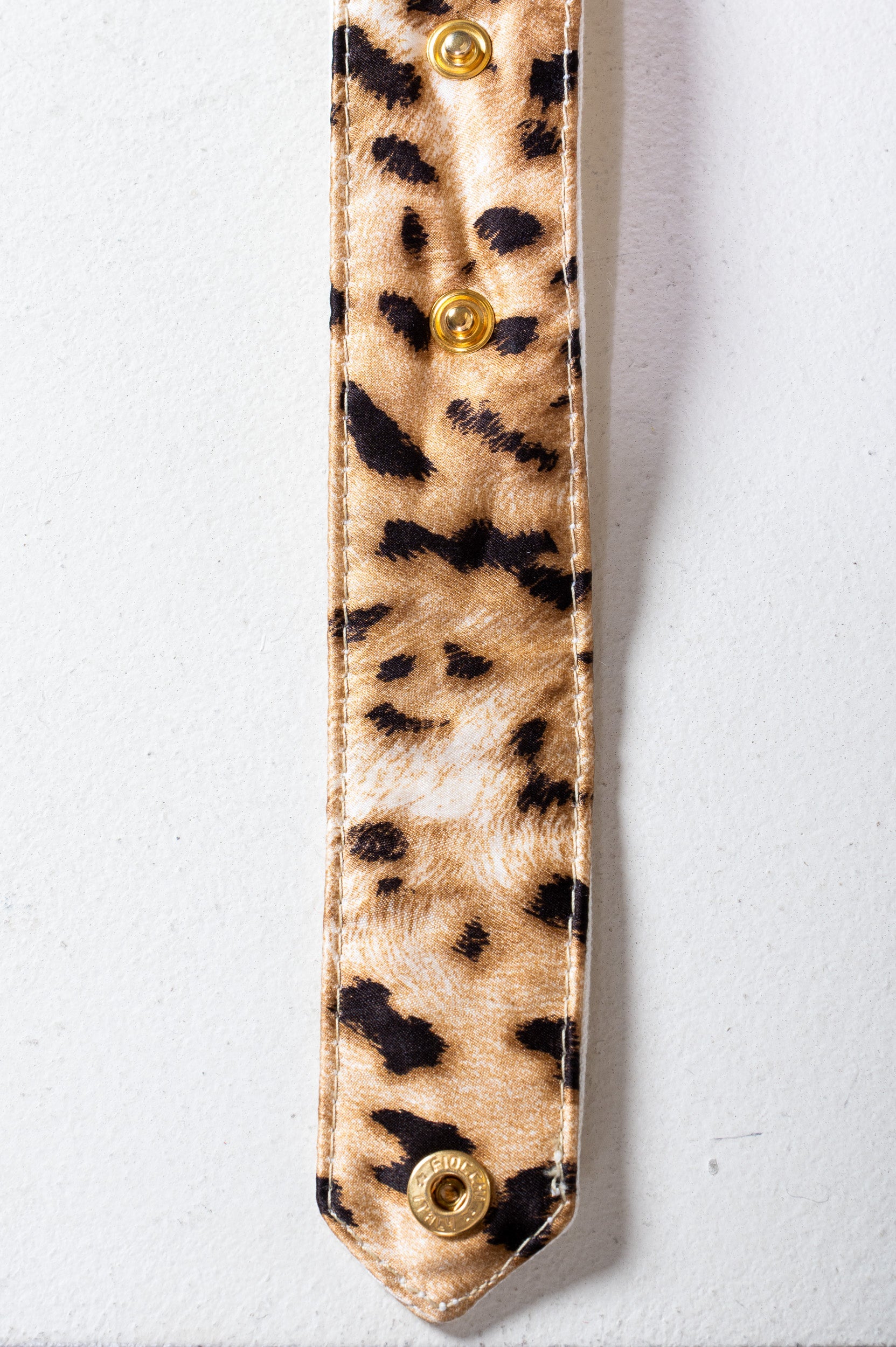 Vintage White Denim Belt