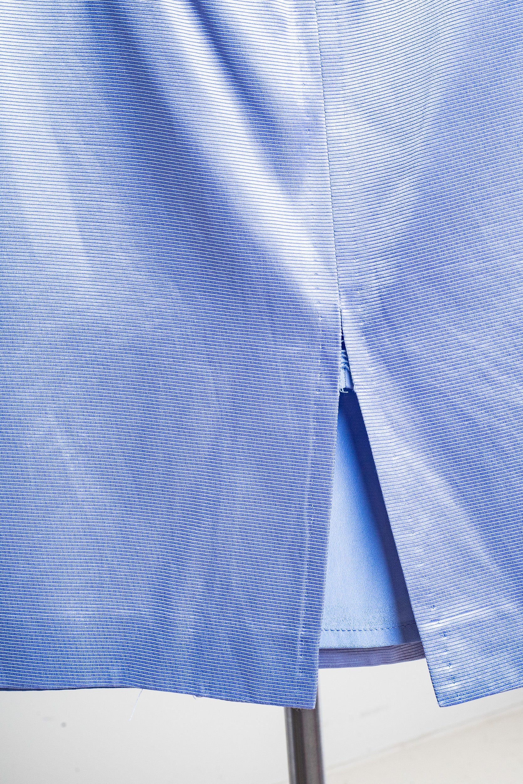 Lilac Silky Blazer and Skirt Set