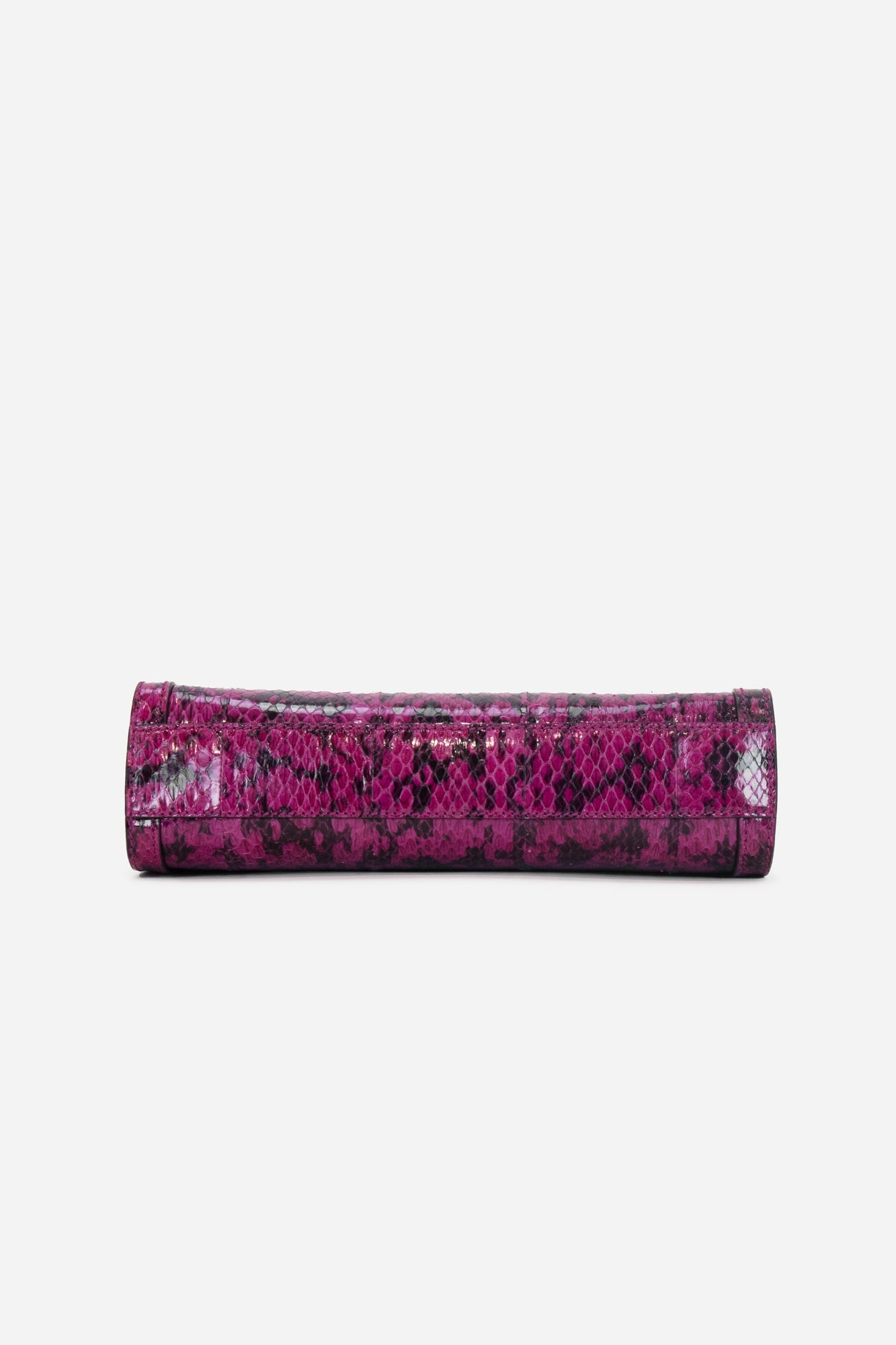 Pink Snakeskin Ophidia Small Shoulder Bag