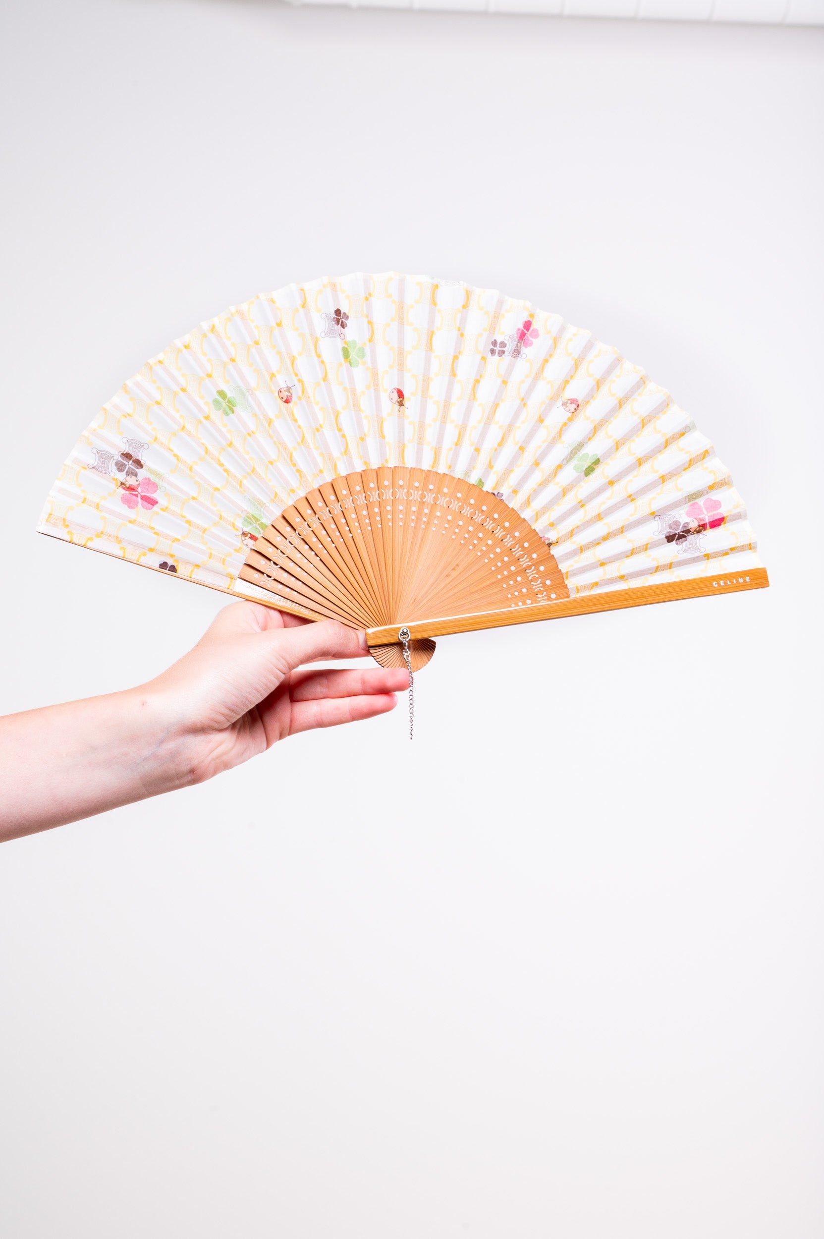 Vintage Collectible Wooden Fan