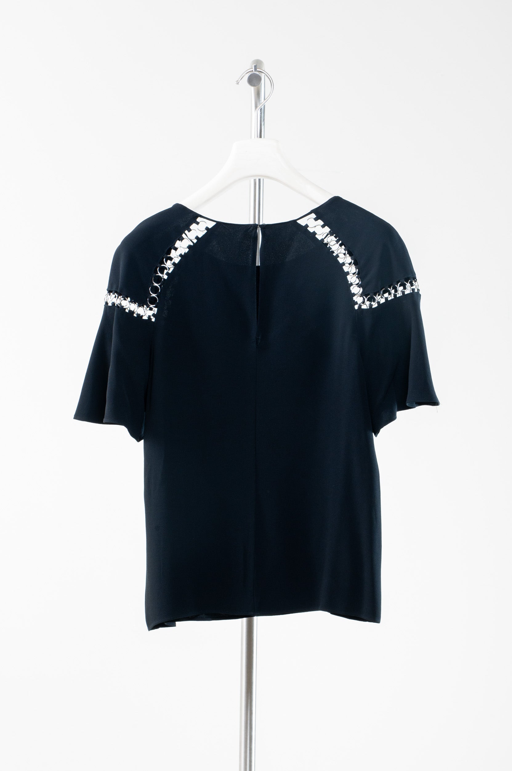 Black Top w/ Silver Loop Detail