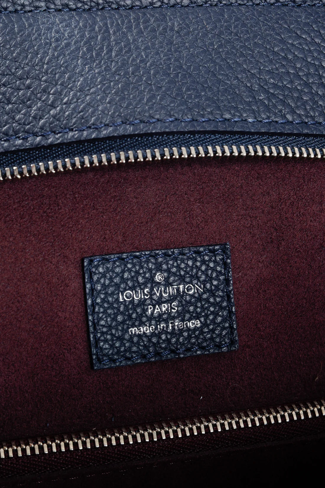 Navy & Burgundy Freedom Tote Bag