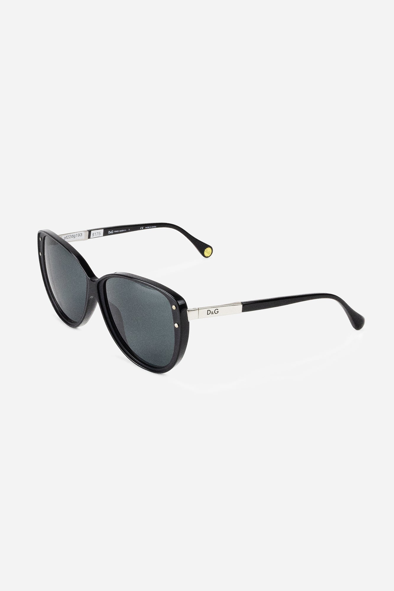 Black Oversized Logo Sunglasses