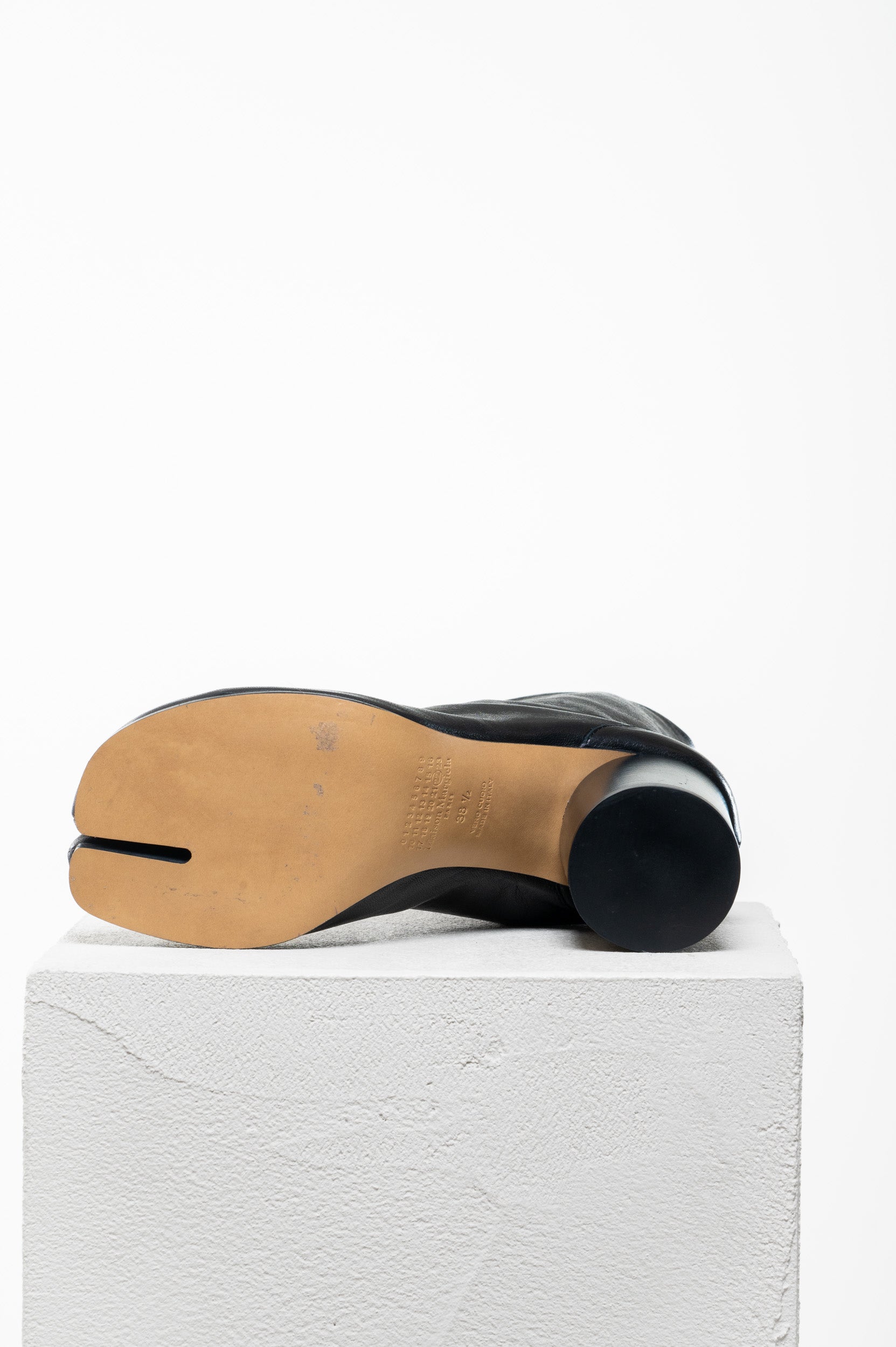 Black Tabi Ankle Boots