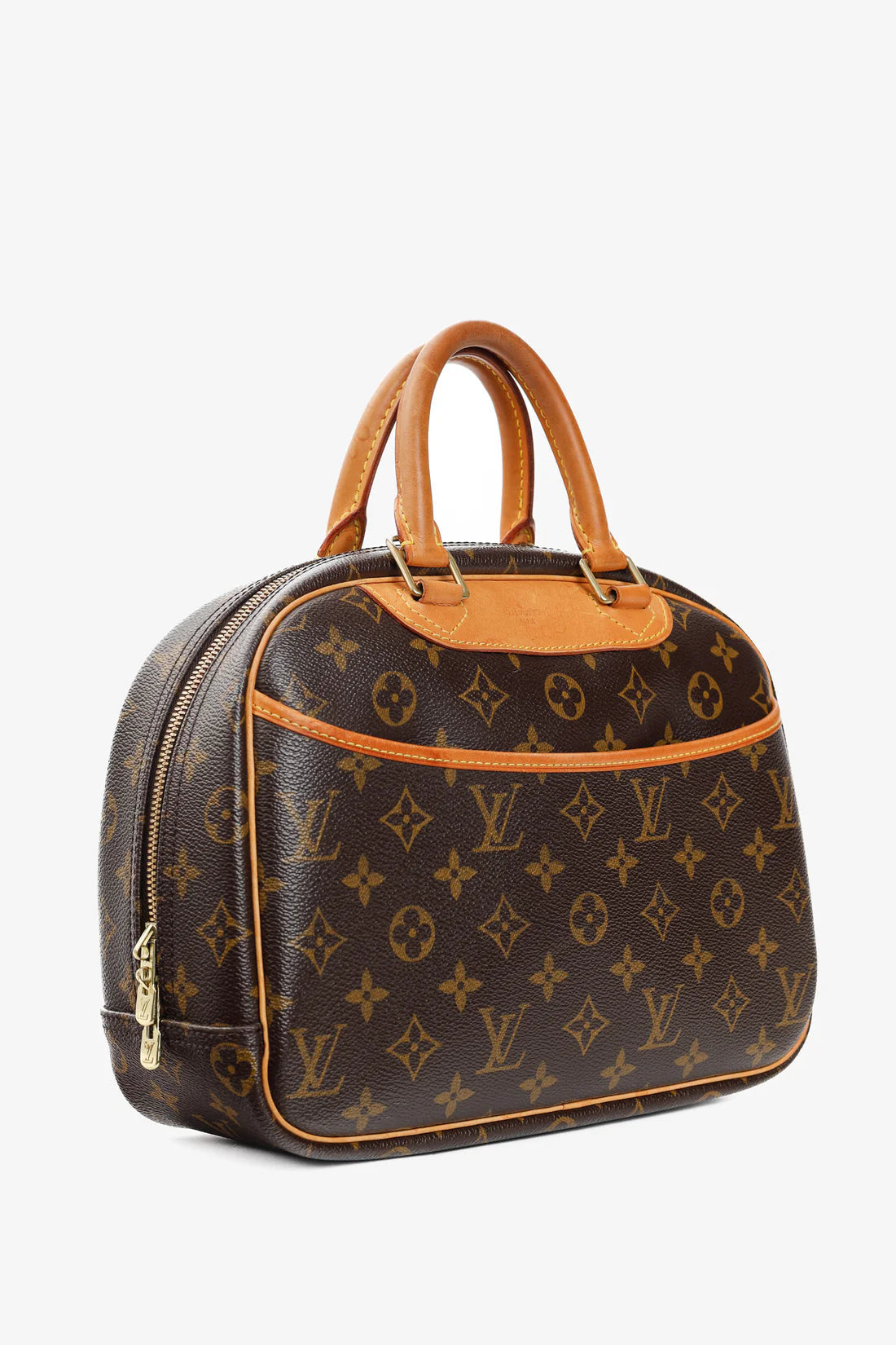 Trouville Monogram Canvas Top-Handle Bag