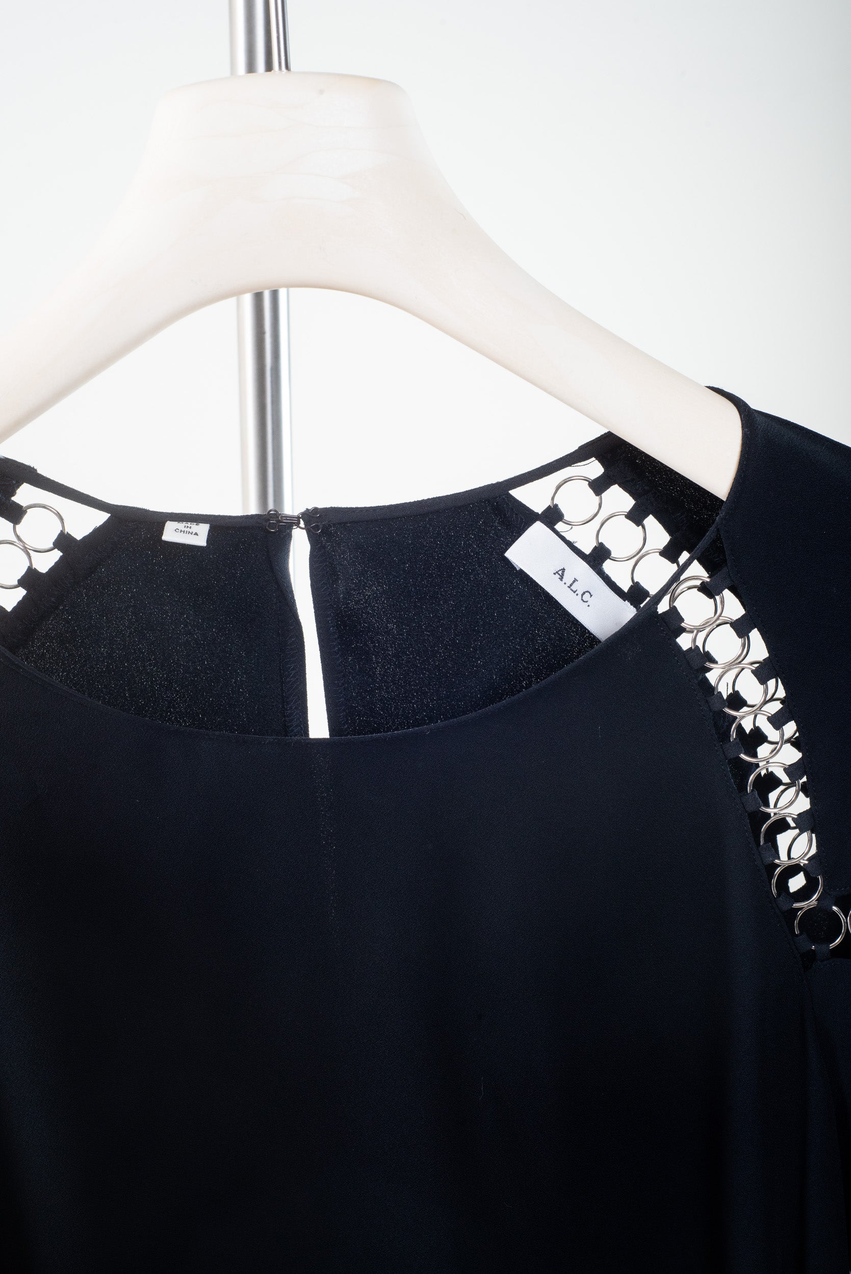 Black Top w/ Silver Loop Detail