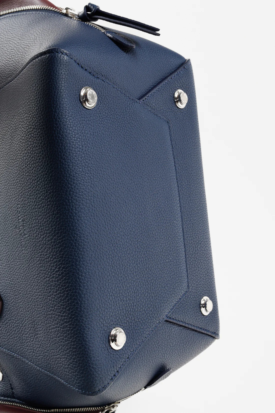 Navy & Burgundy Freedom Tote Bag