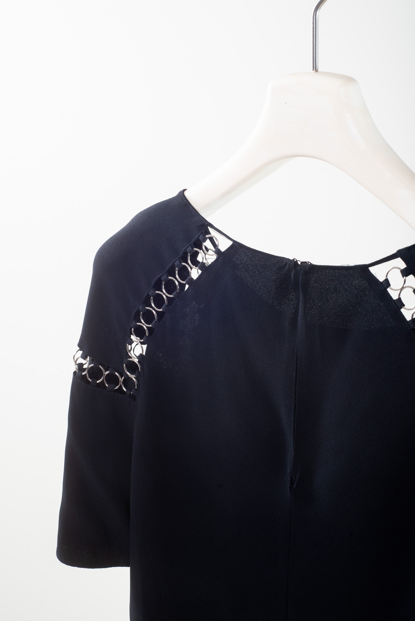 Black Top w/ Silver Loop Detail