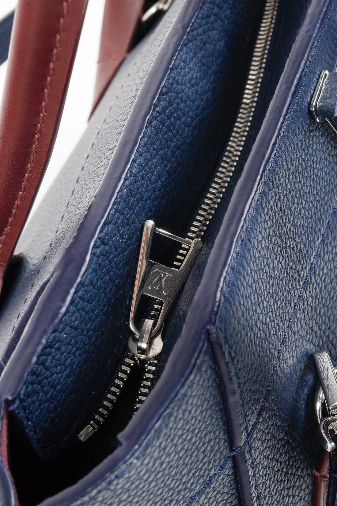 Navy & Burgundy Freedom Tote Bag