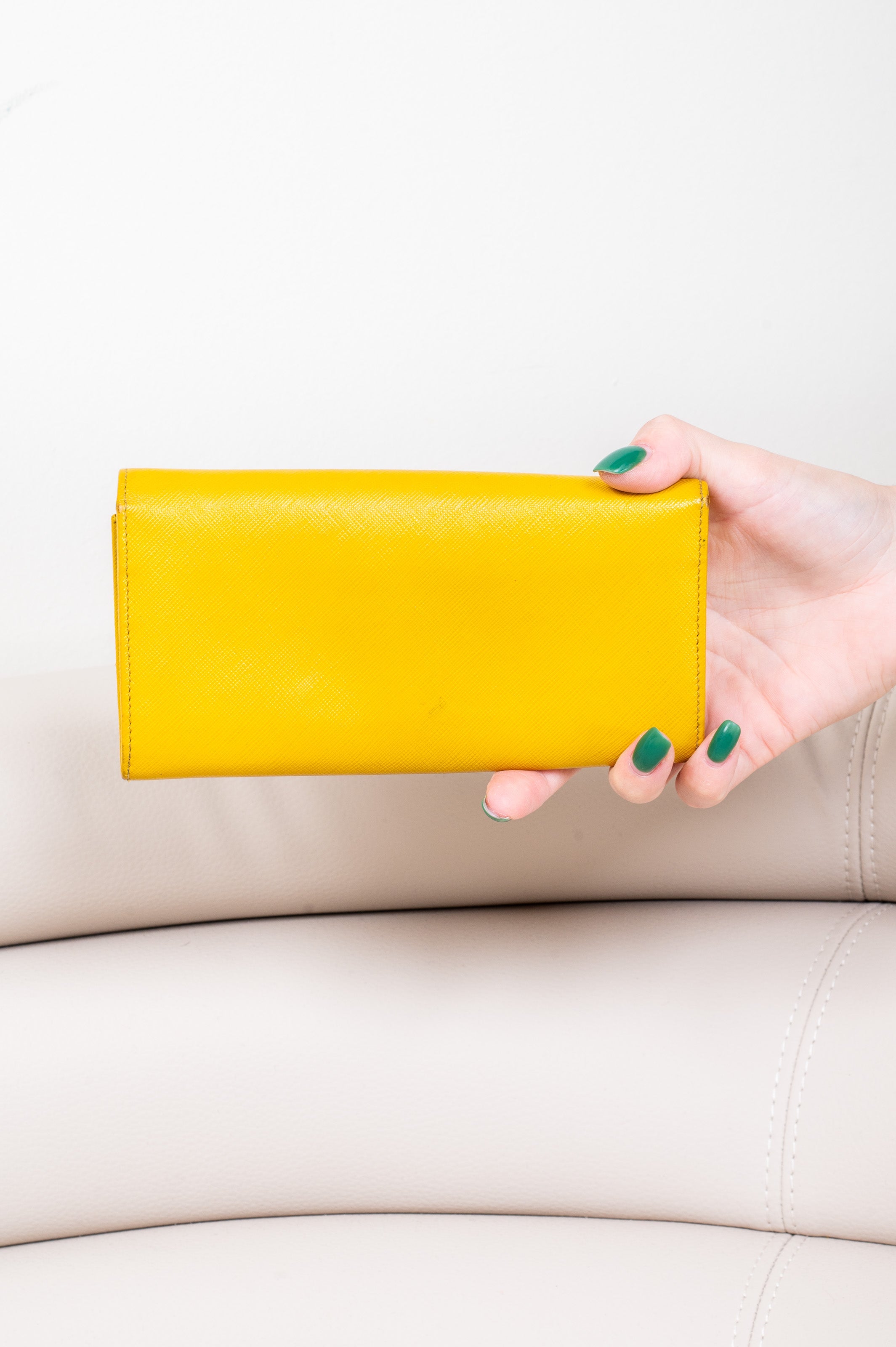 Mustard Logo Continental Wallet