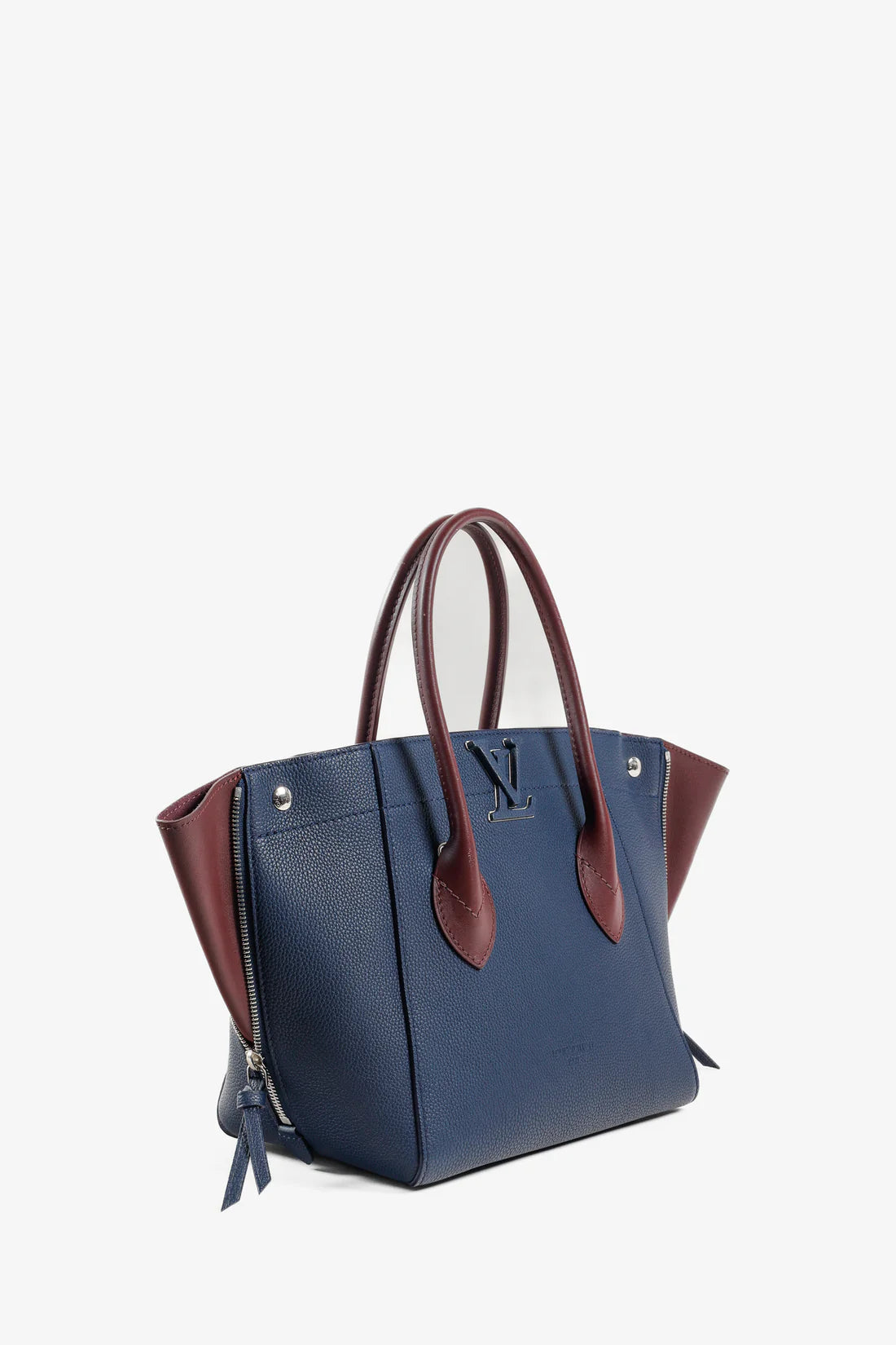 Navy & Burgundy Freedom Tote Bag