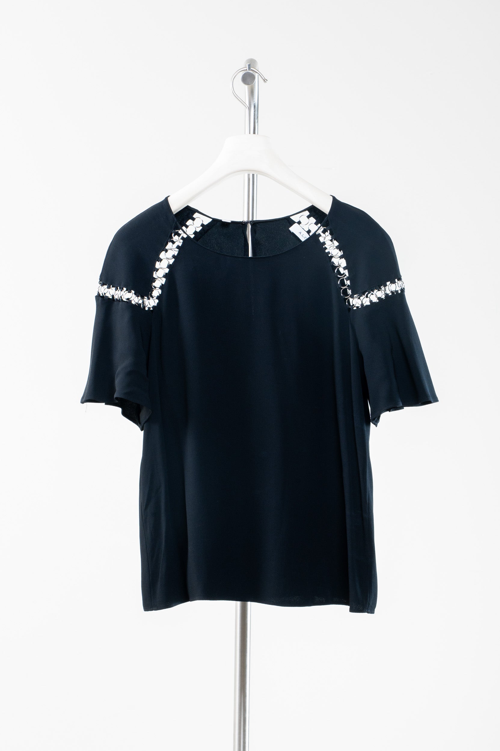 Black Top w/ Silver Loop Detail