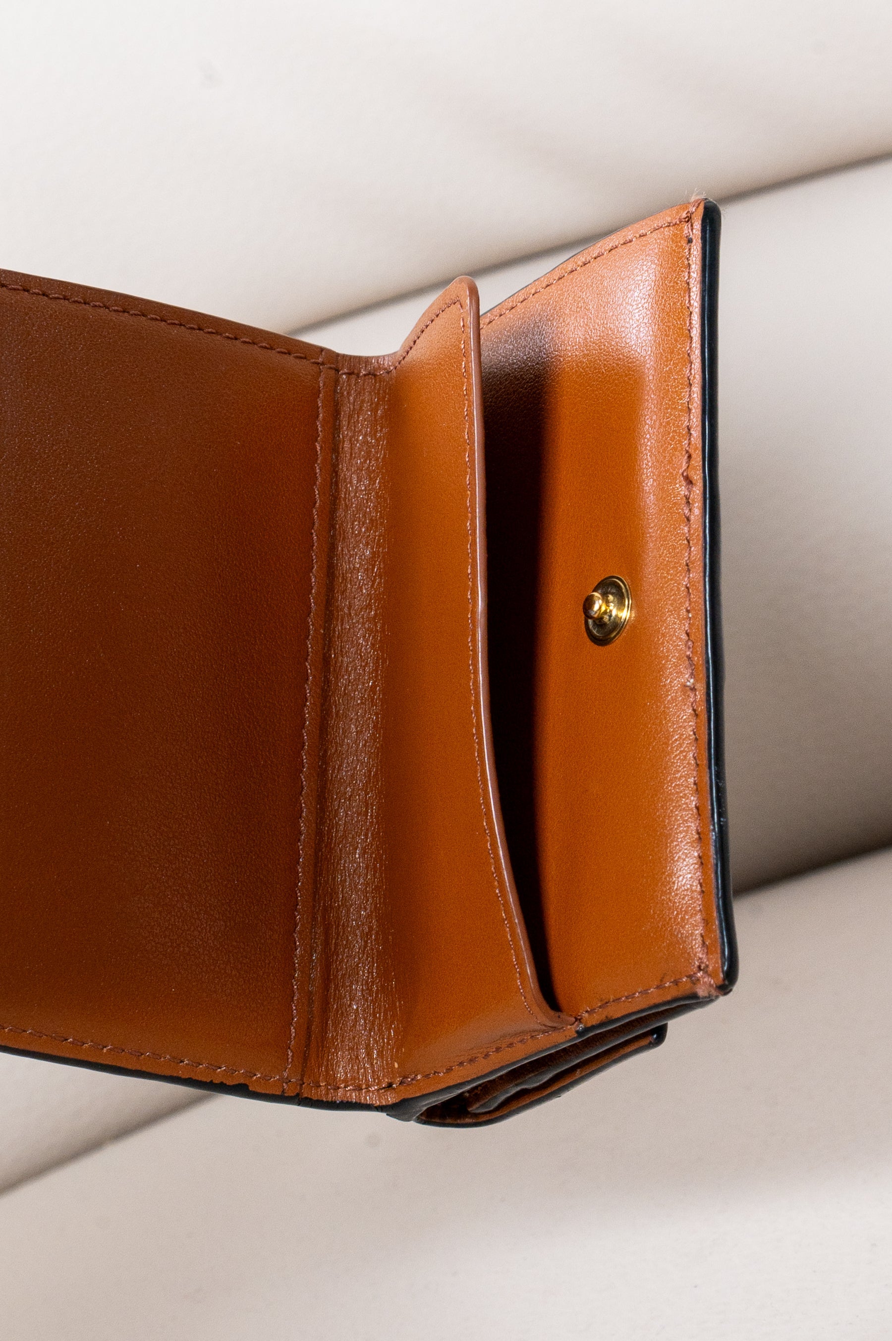 Triomphe Trifold Macadam Small Compact Wallet