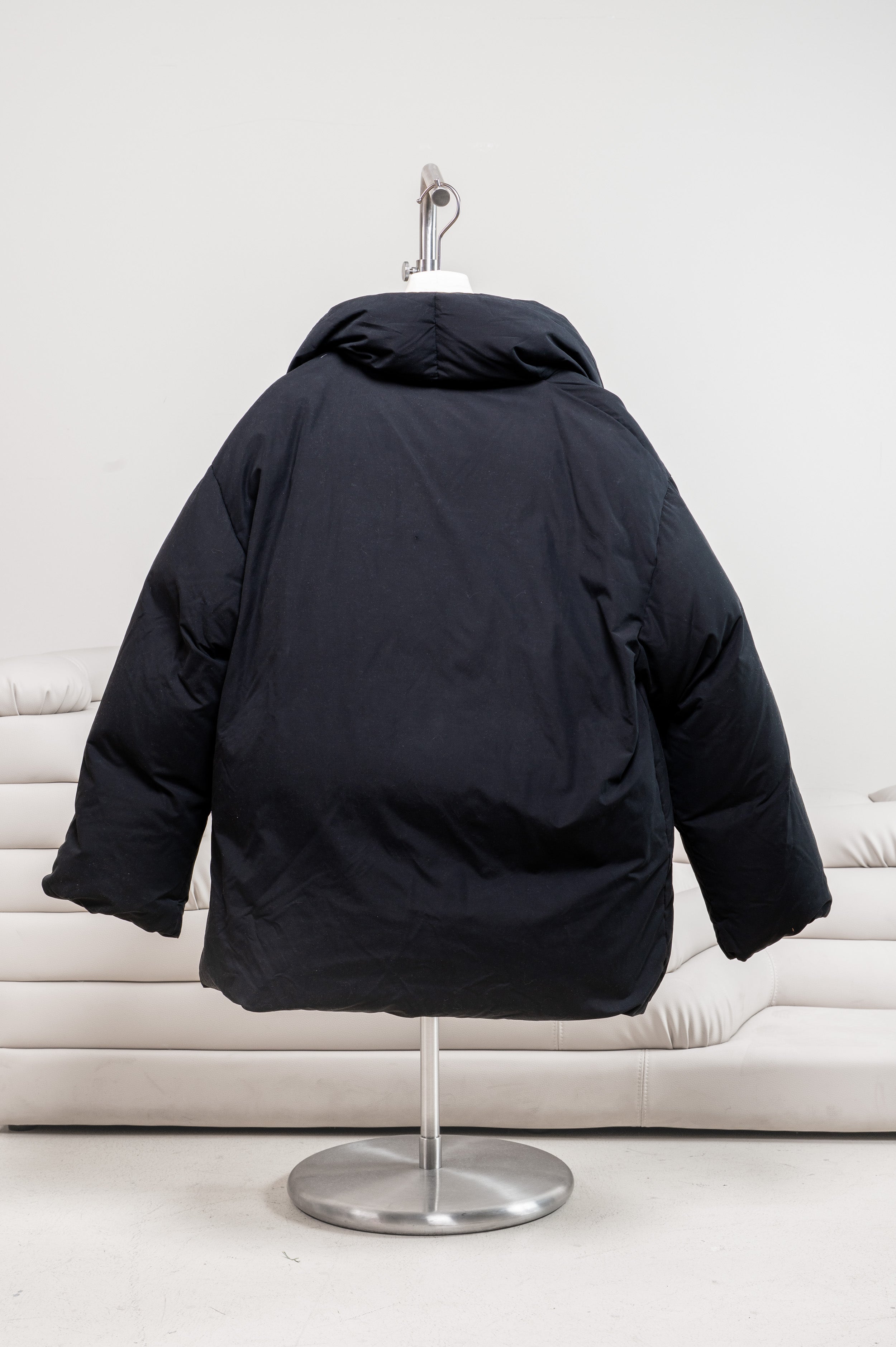 Black Annecy Down Puffer Jacket