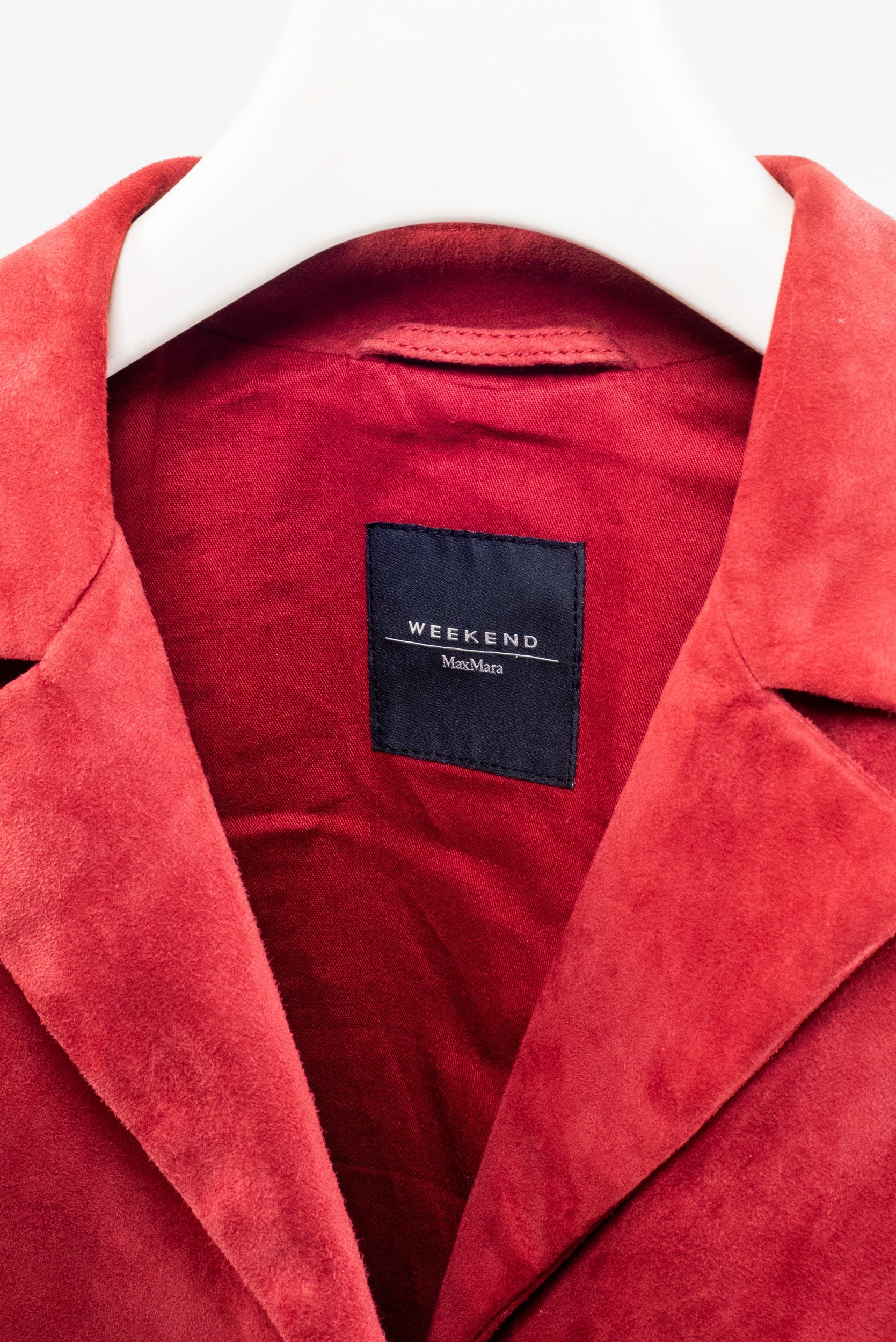 Brick Suede-like Coat