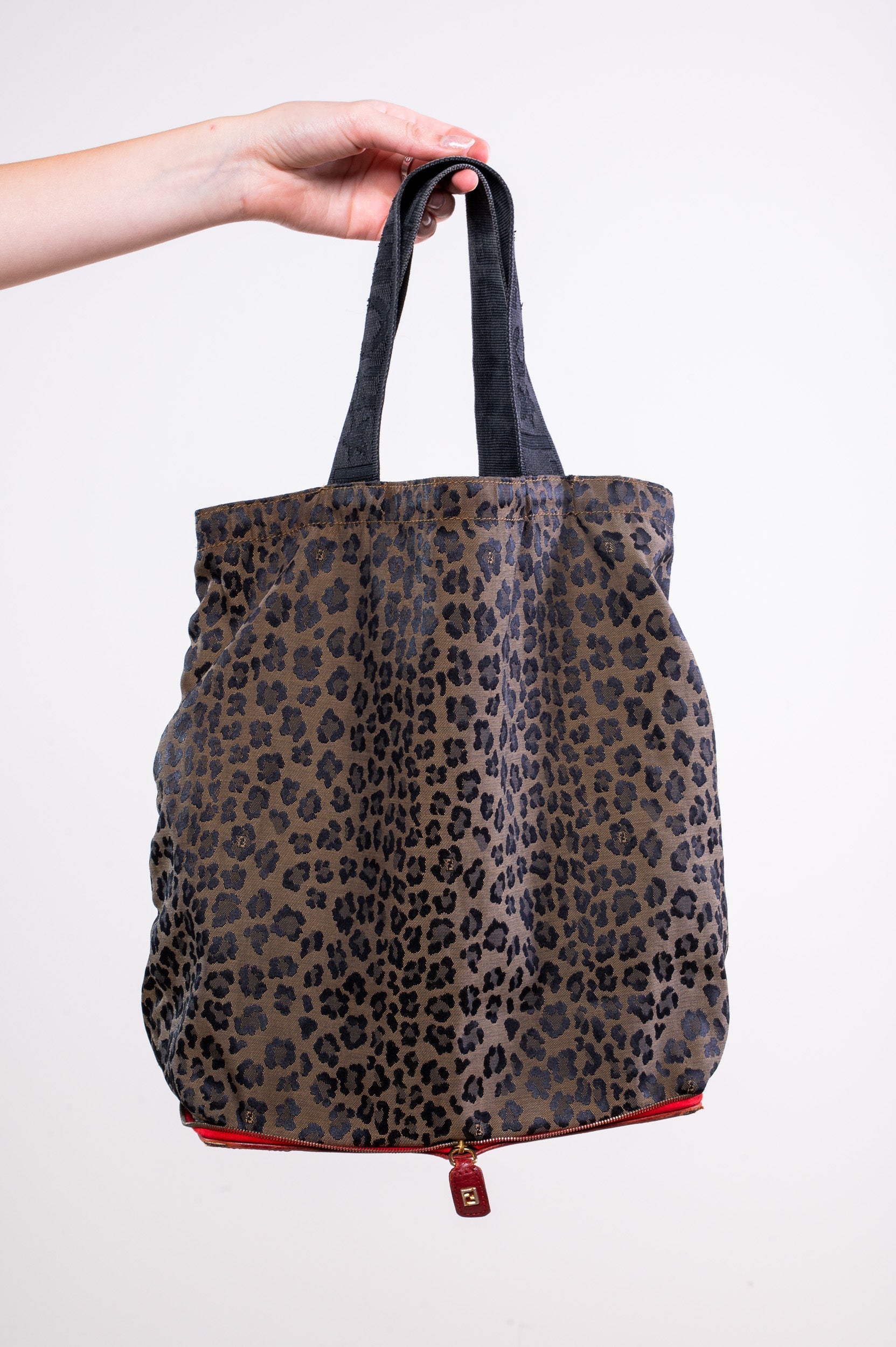 Leopard Bucket Bag