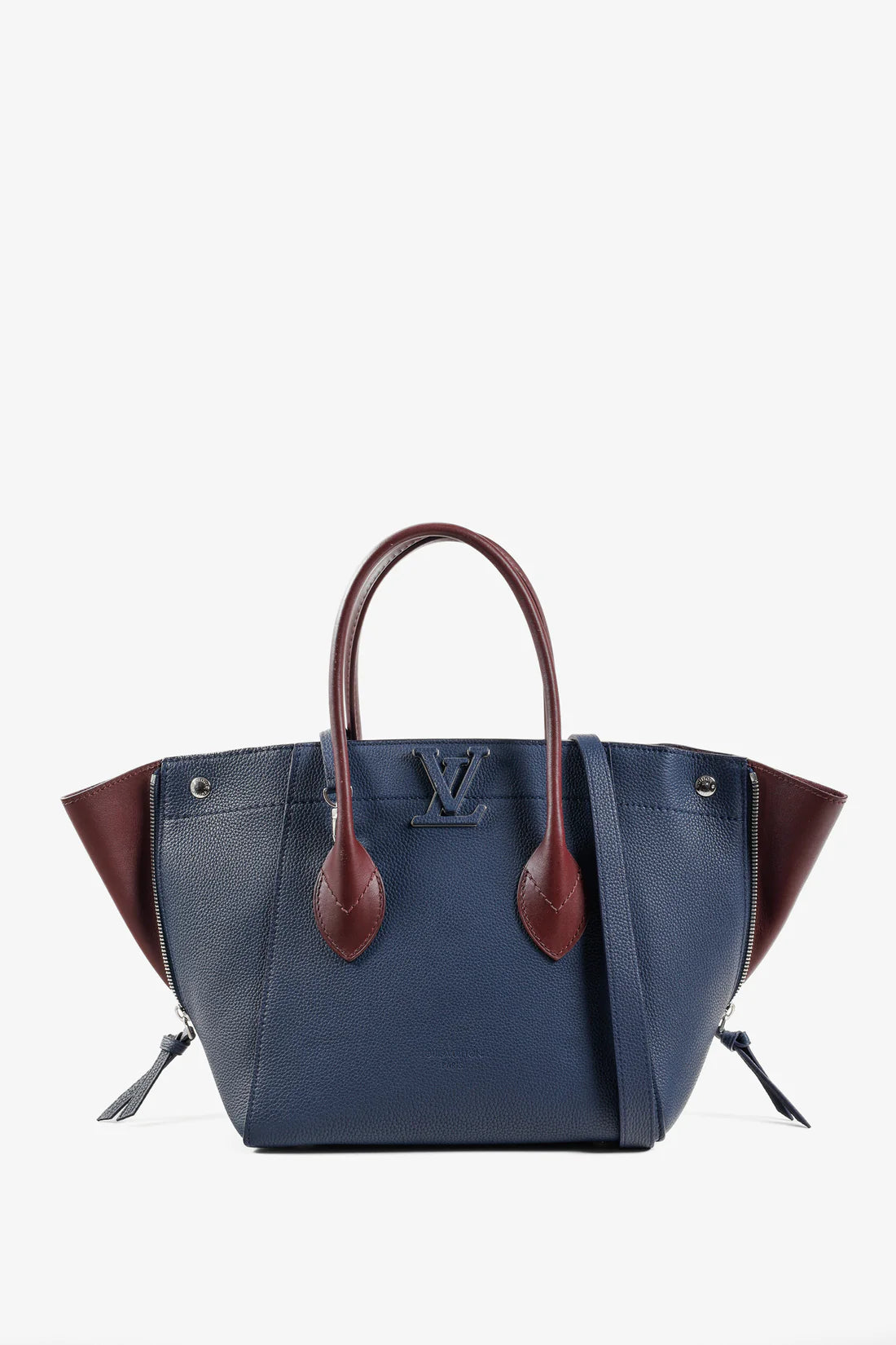 Navy & Burgundy Freedom Tote Bag