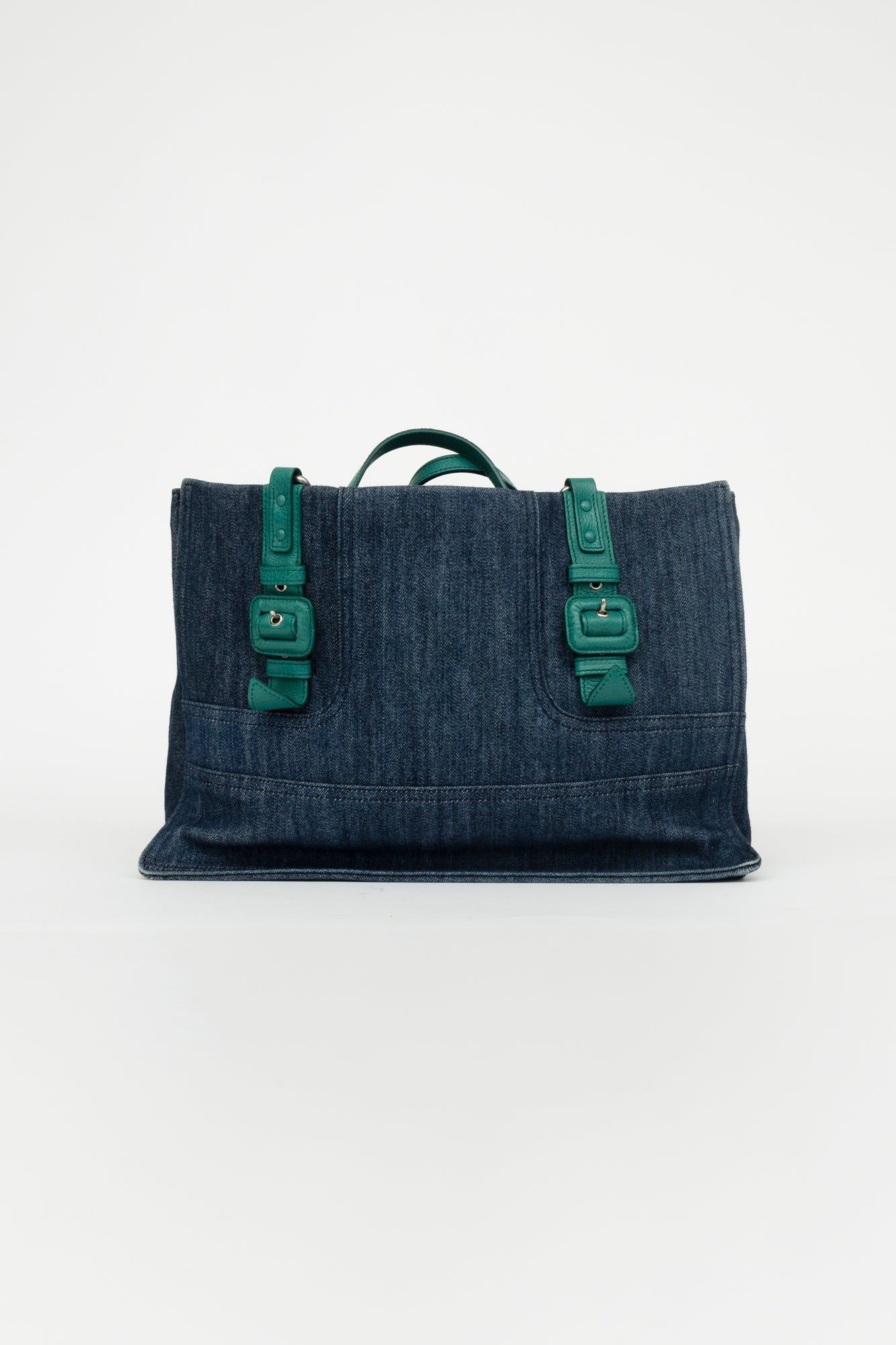 Etiquette 2-Way Denim Tote Bag