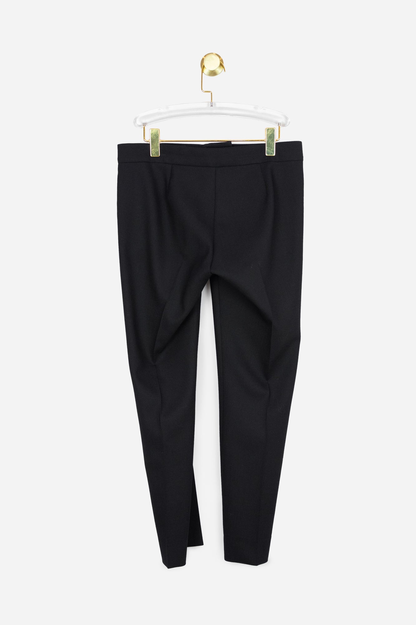 Black Slim Tailored Trousers