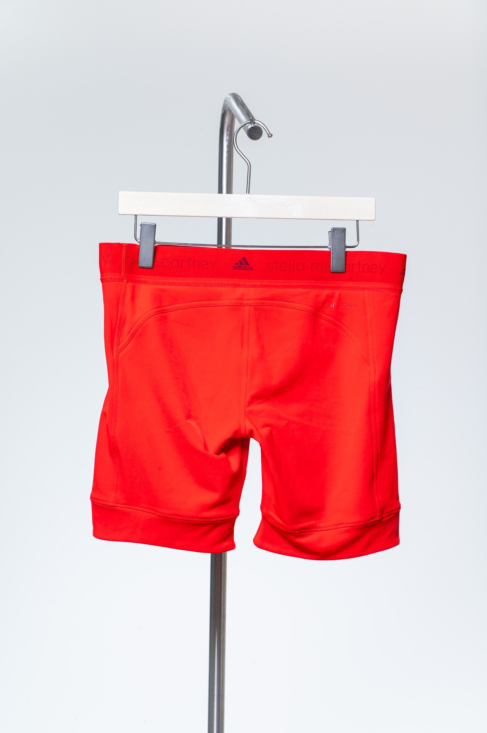 Bright Red Athletic Fleece Lined Short