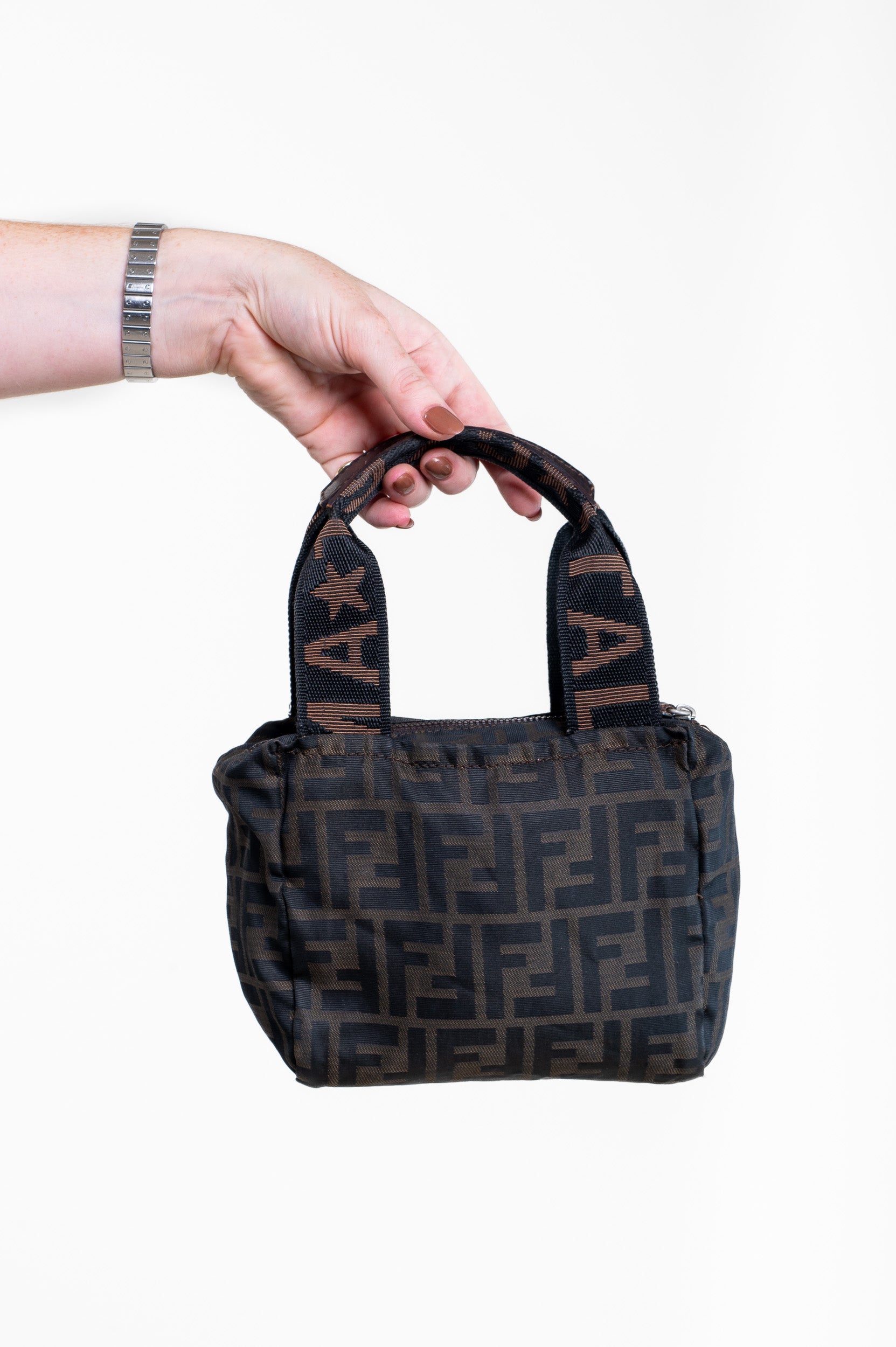 Vintage Small Zucca Print Bag