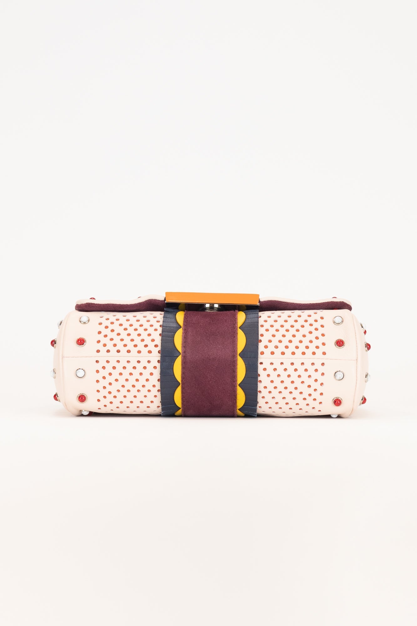 Pink + Red Studded Crossbody