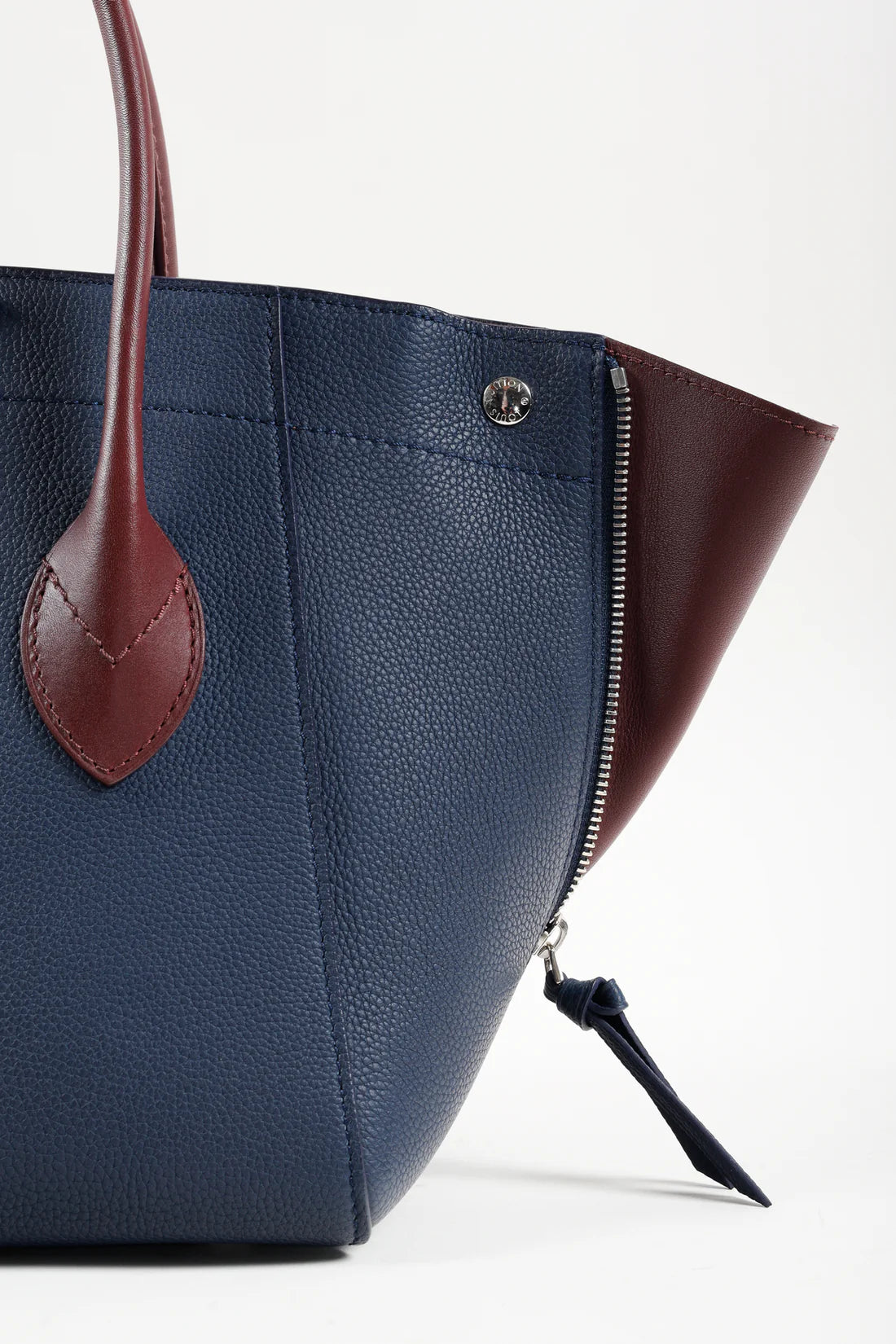 Navy & Burgundy Freedom Tote Bag