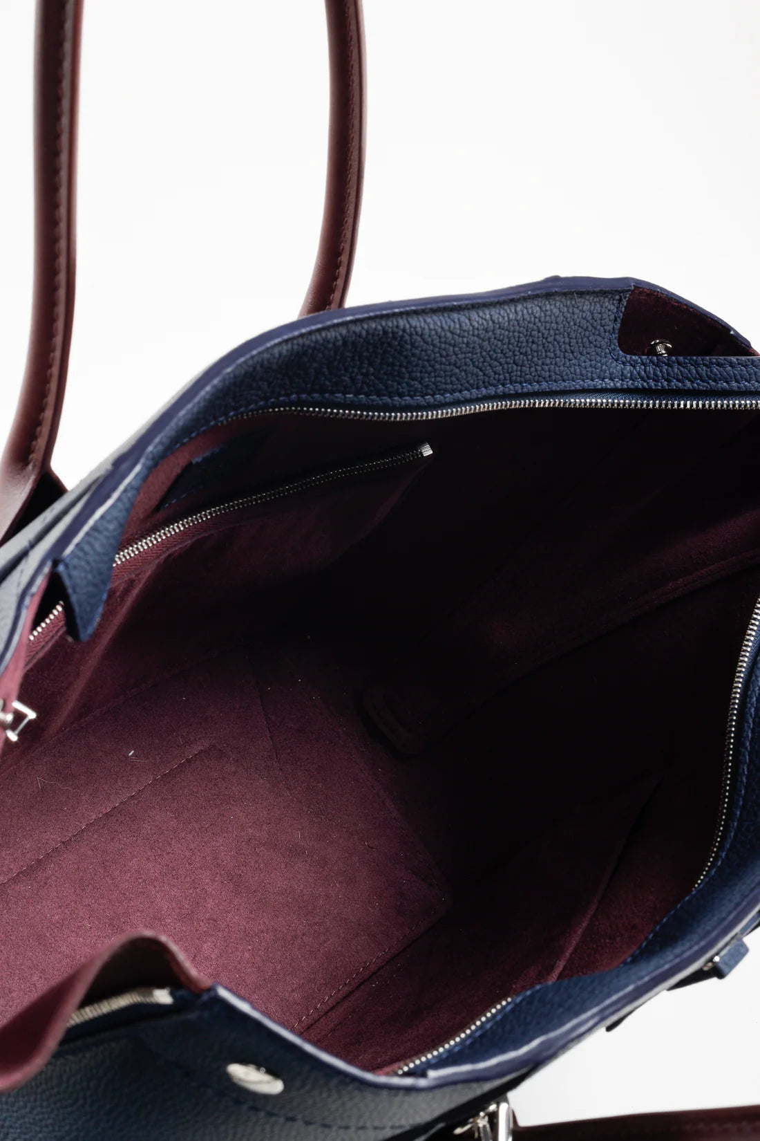 Navy & Burgundy Freedom Tote Bag