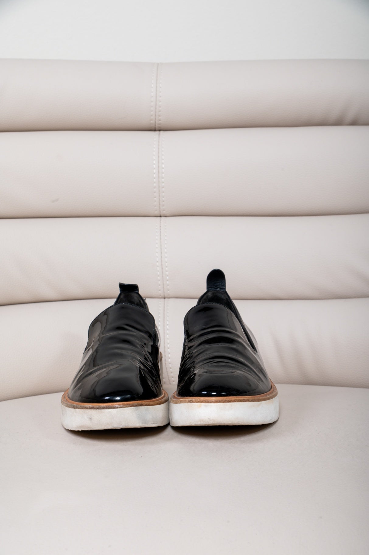 Black Emberly Slide On Mule