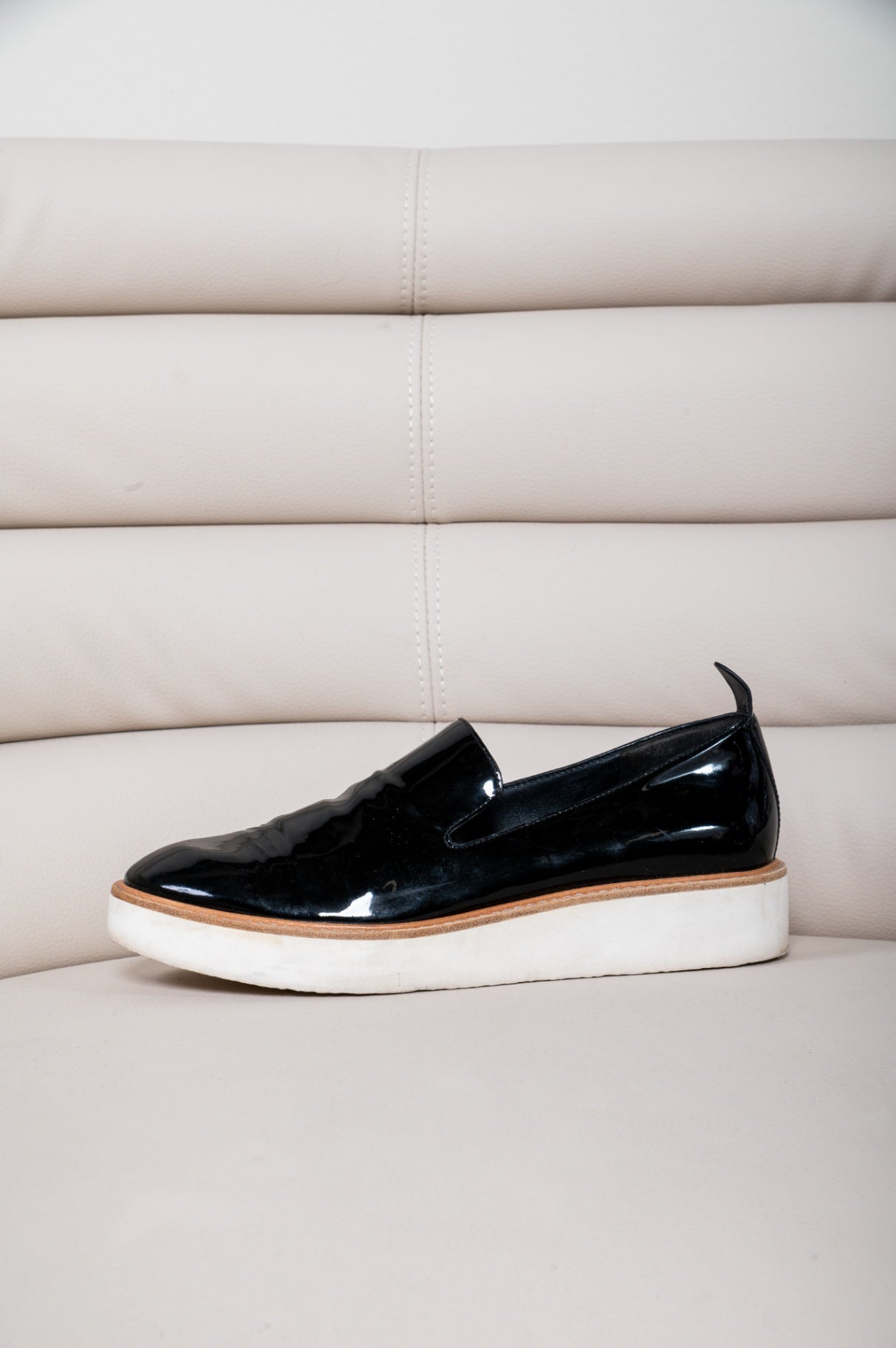 Black Emberly Slide On Mule