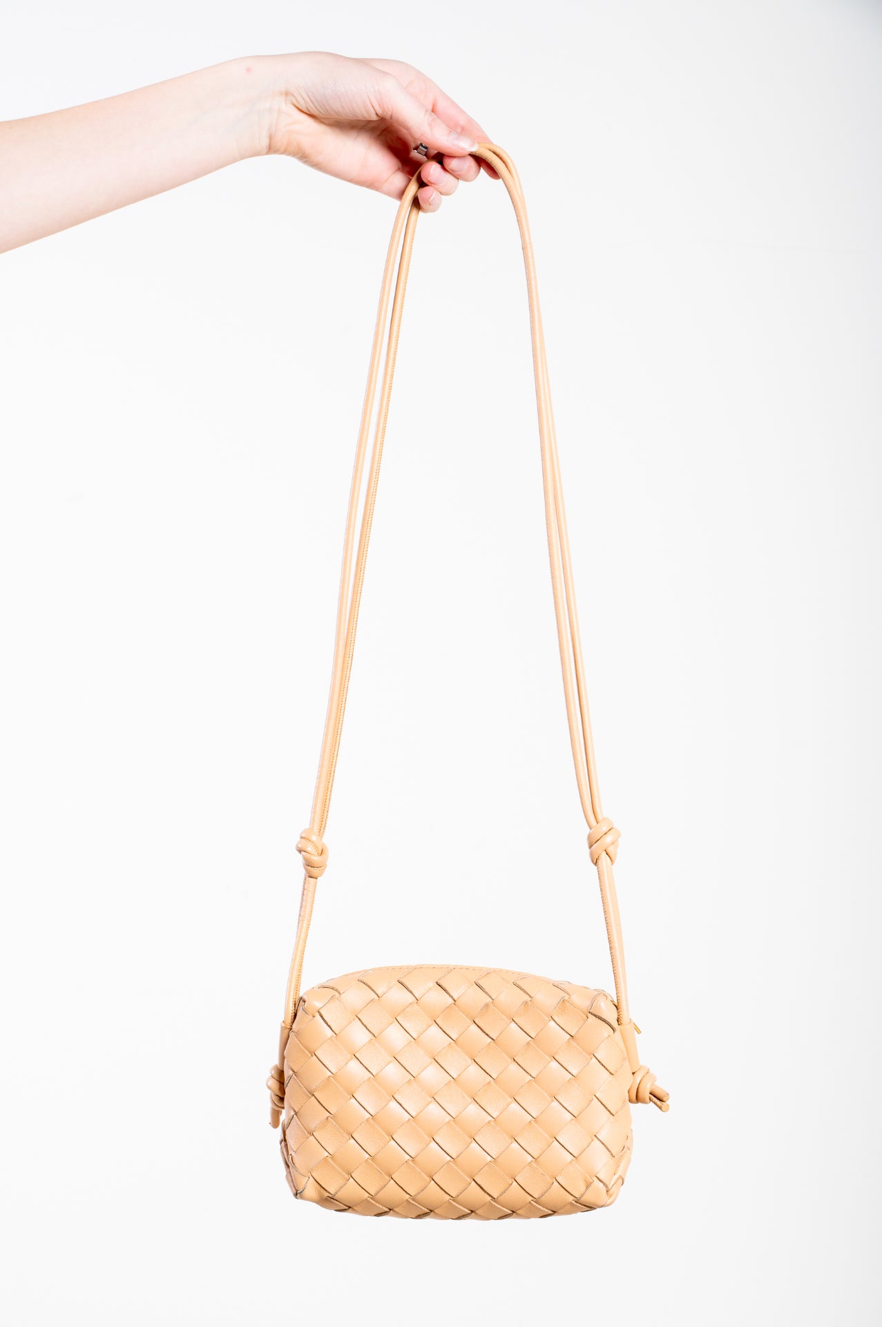 Almond Mini Loop Camera Bag