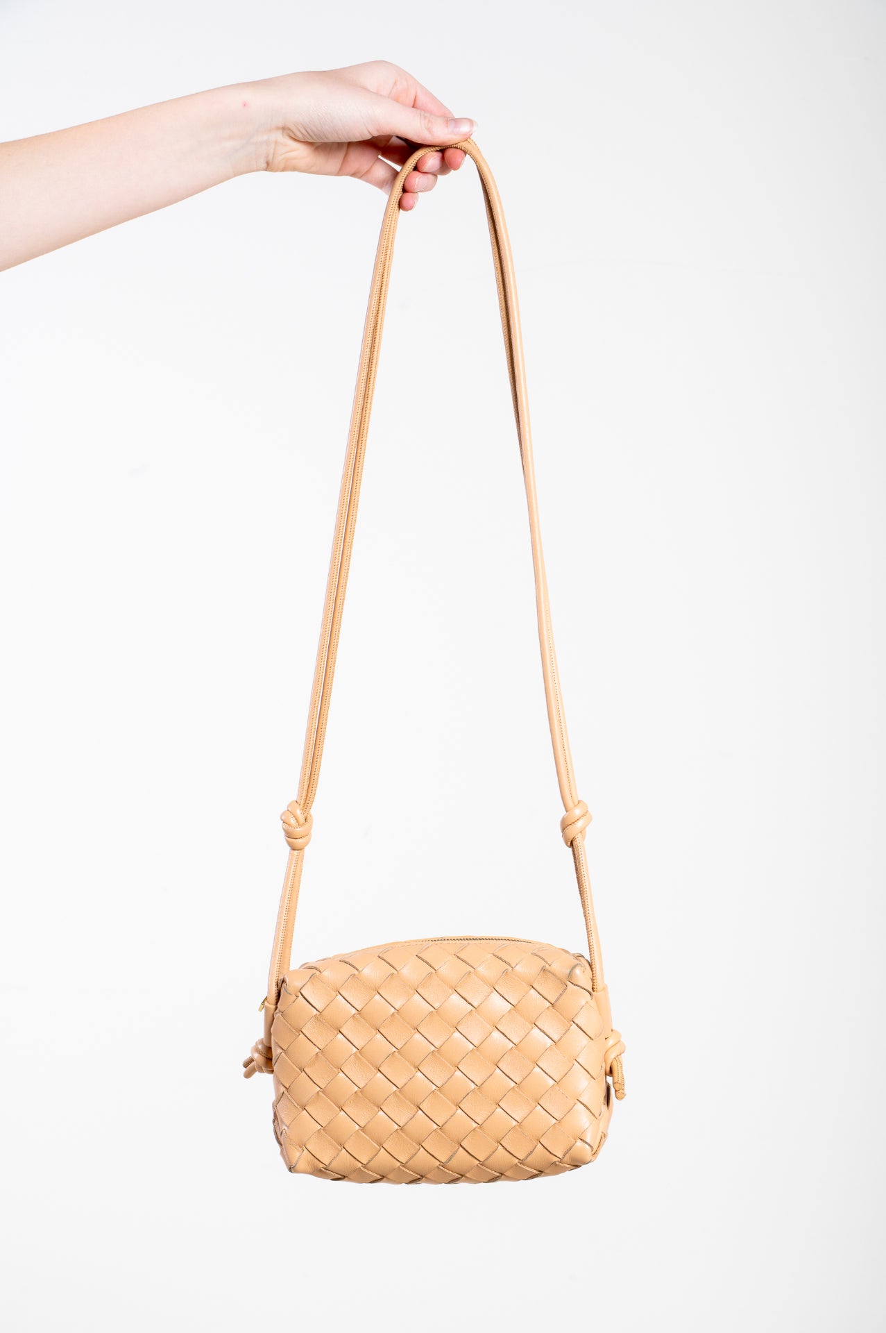 Almond Mini Loop Camera Bag