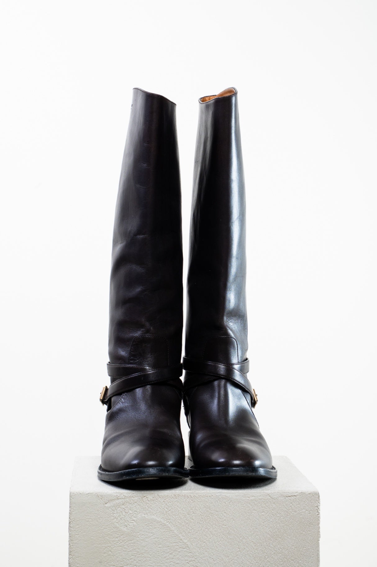Dark Brown Riding Boot