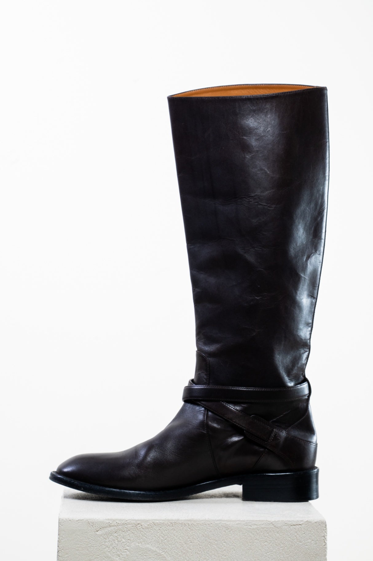 Dark Brown Riding Boot