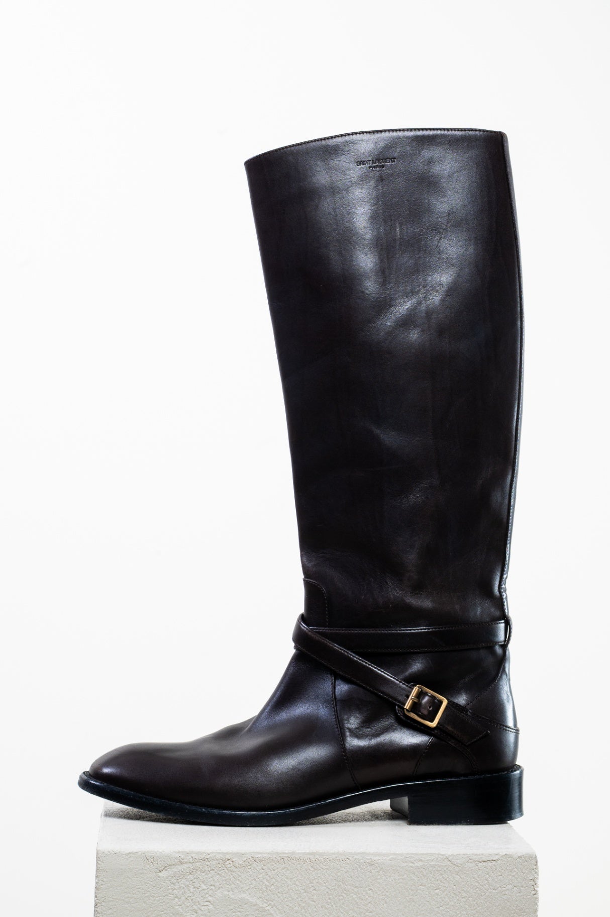 Dark Brown Riding Boot