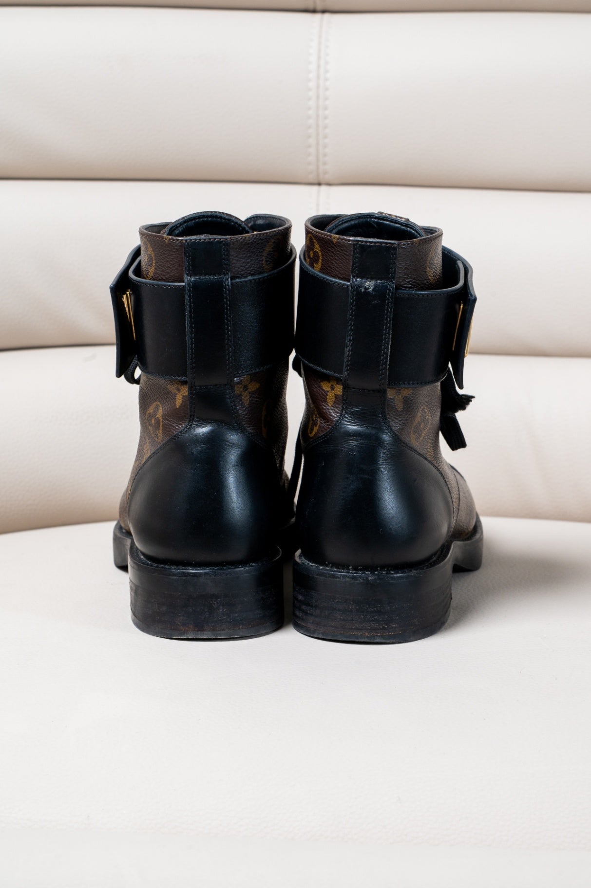 Monogram Wonderland Flat Ranger Combat Boot chdup