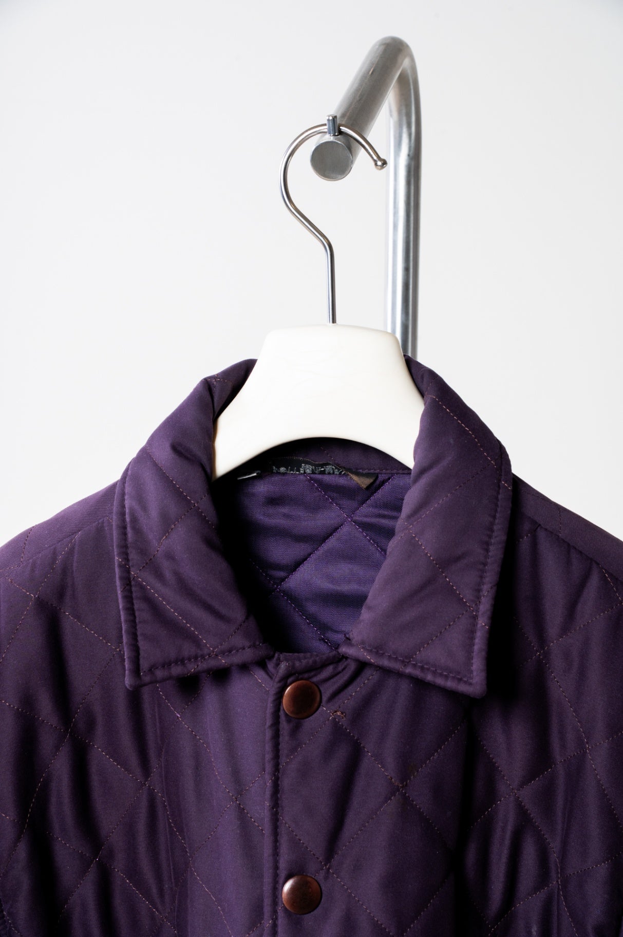 Purple Quilted Jacket chdup
