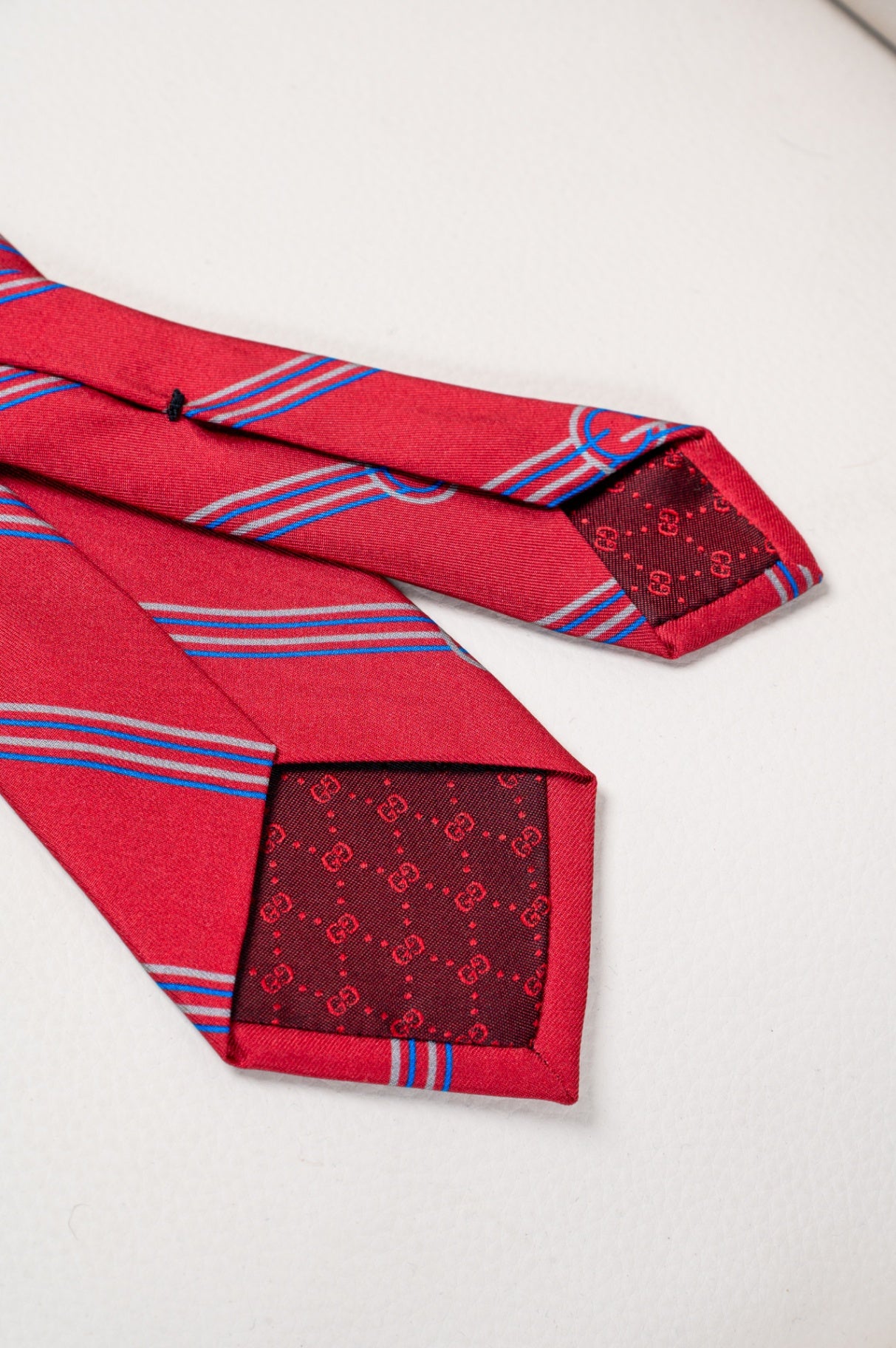 Red Striped Tie